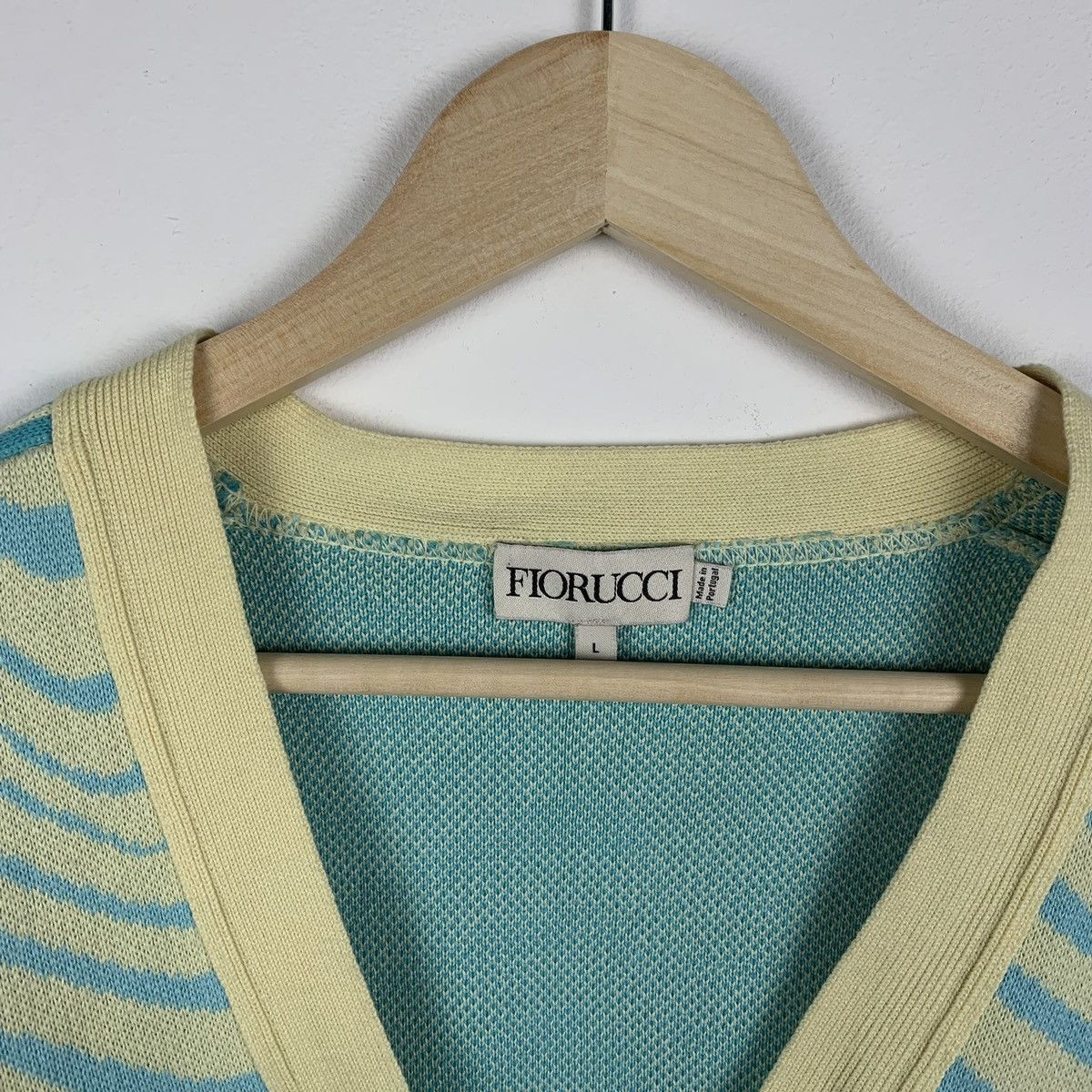 Fiorucci Designer Fiorucci Knit Crop Cardigan Long Sleeve Size L Y2K Size L / US 10 / IT 46 - 6 Thumbnail