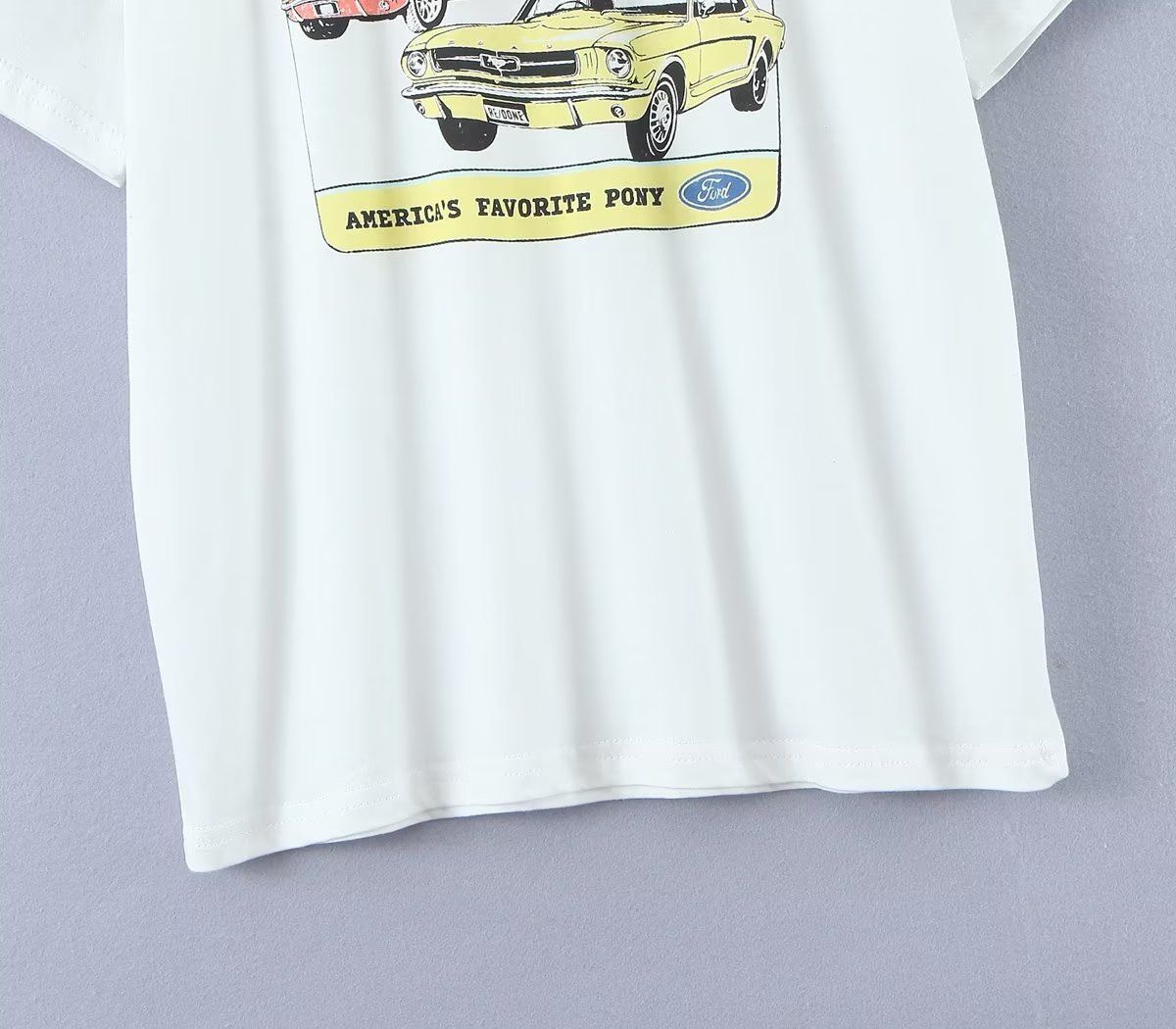 Vintage Y2k Mostang Tee Size US S / EU 44-46 / 1 - 4 Thumbnail