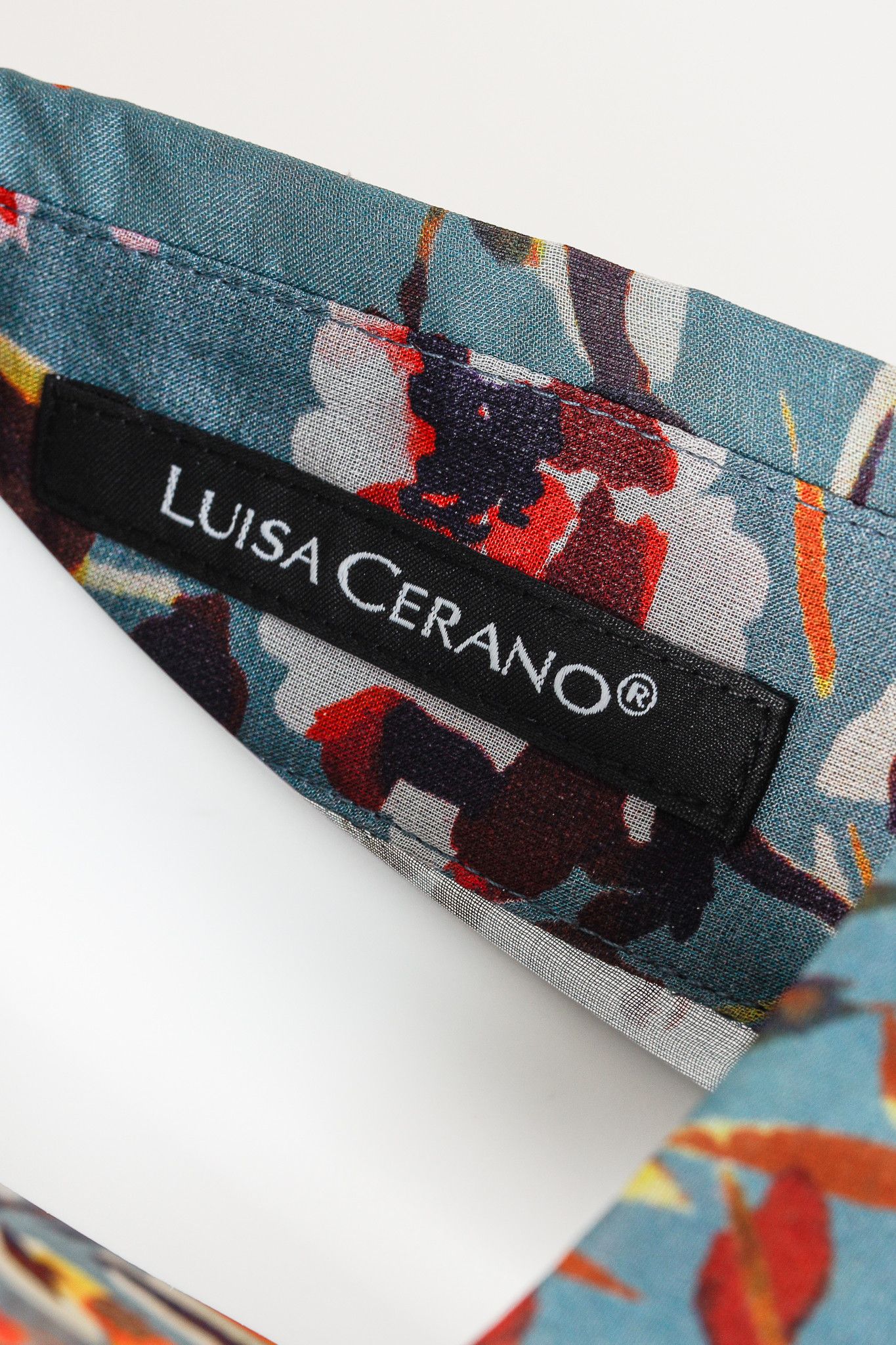 Luisa Cerano Luisa Cerano AW/21 Silk Floral Print Blouse Size L / US 10 / IT 46 - 4 Thumbnail