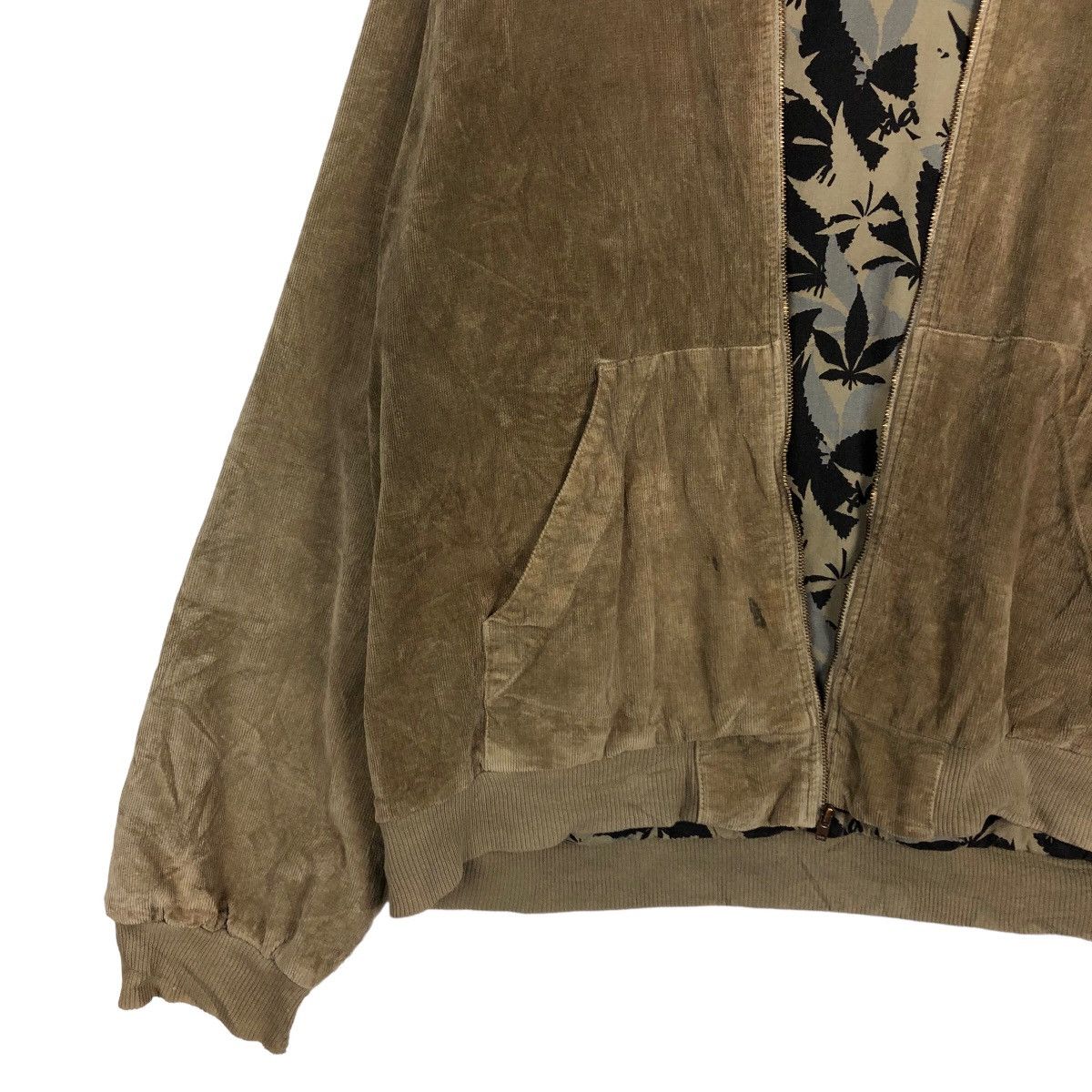 Japanese Brand 🔥Vintage XLA Made in Usa Bomber Jacket Flower Blanket Inner Size US L / EU 52-54 / 3 - 4 Thumbnail