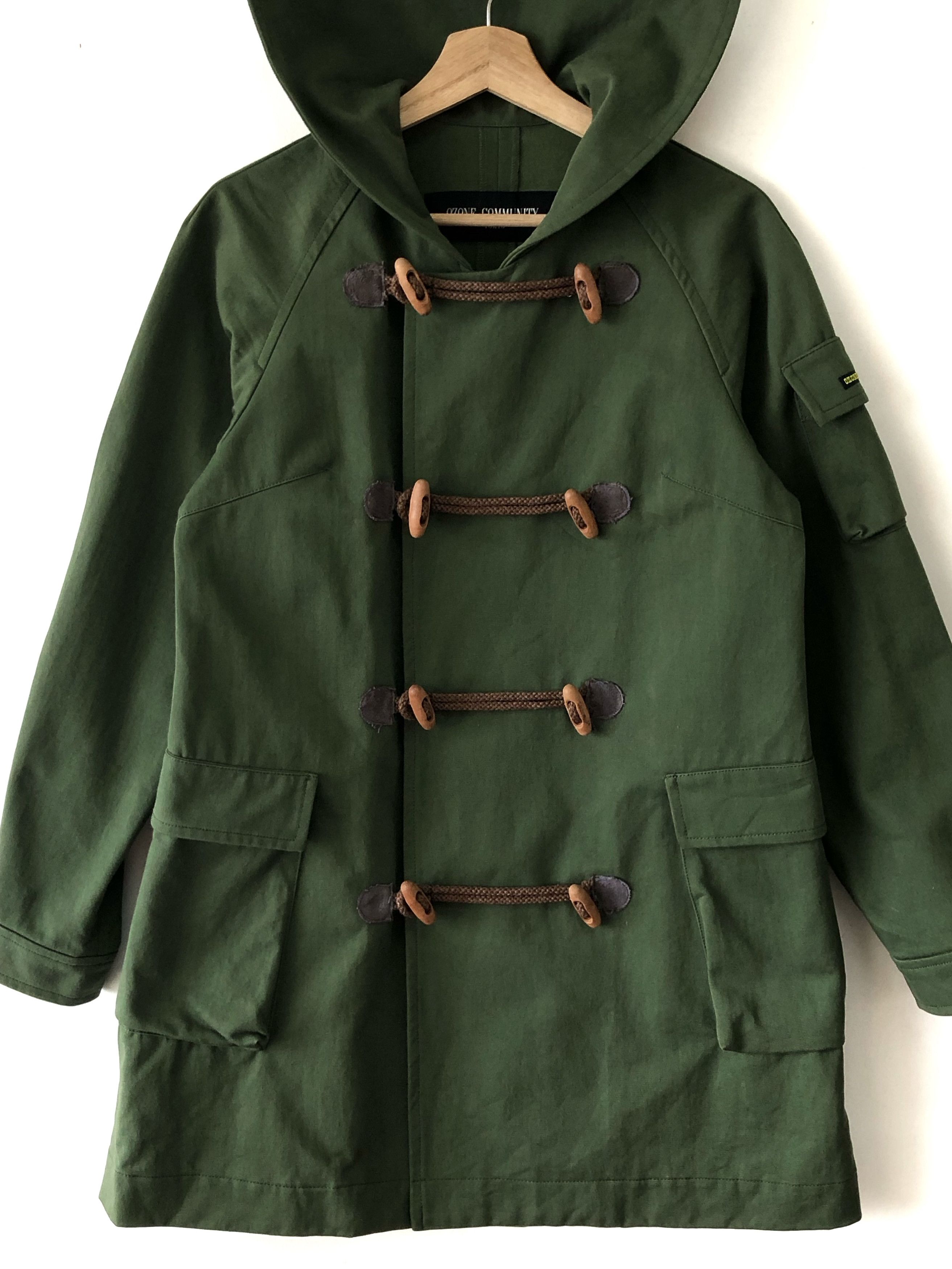 Japanese Brand × Vintage RARE🔥90’S N. KITAMURA HYSTERIC OZONE COMMUNITY ARMY DUFFLE Size S / US 4 / IT 40 - 6 Thumbnail