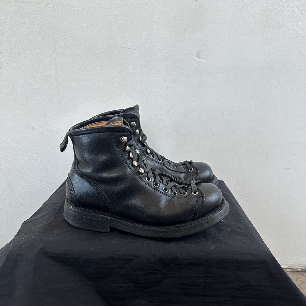 Jean Baptiste Rautureau Jean baptiste military avant garde leather boots Size US 7.5 / EU 40-41 - 2 Thumbnail