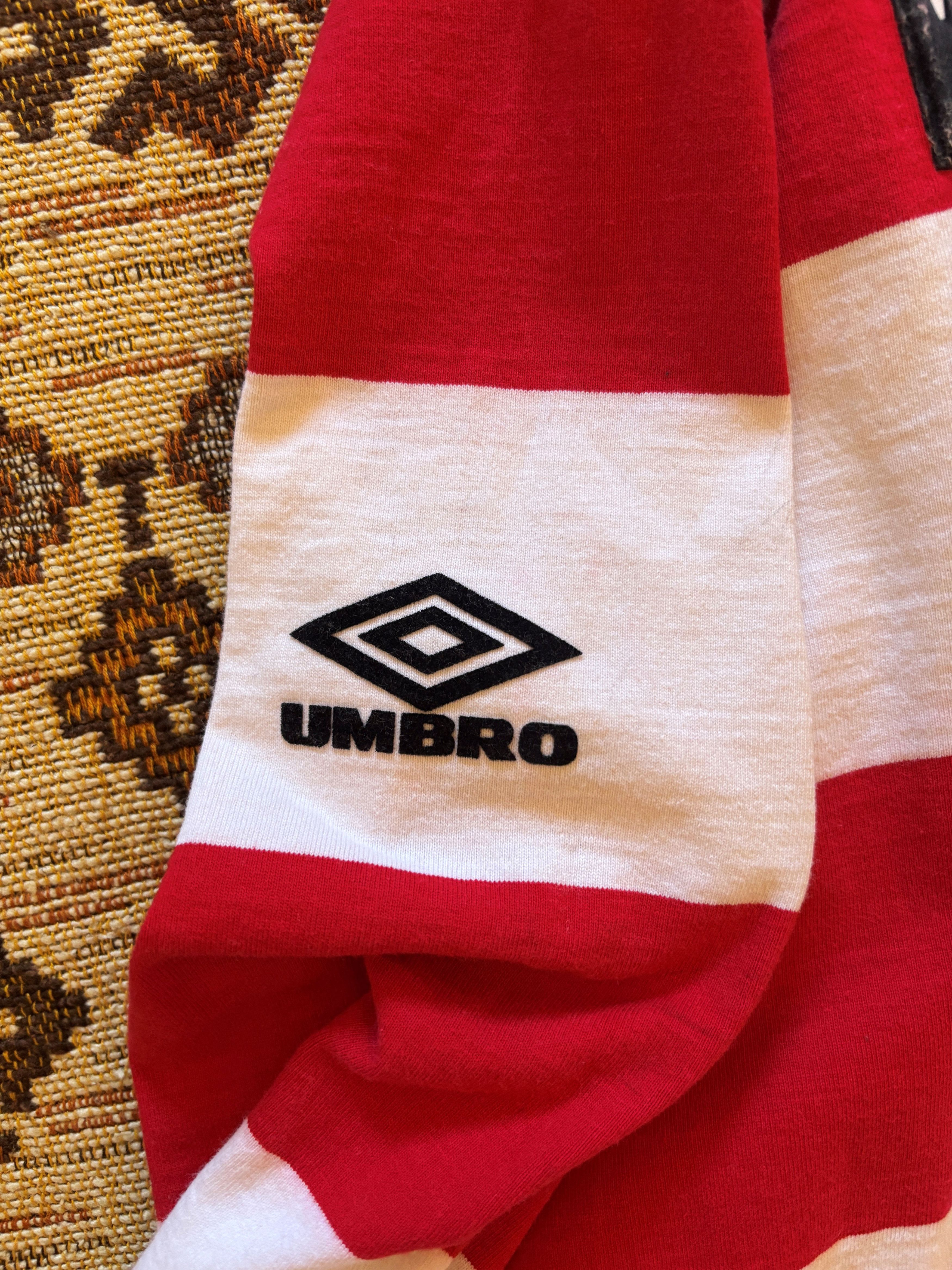 Umbro 1993 1994 Gloucester Rugby Union Home Shirt Size US XL / EU 56 / 4 - 5 Thumbnail