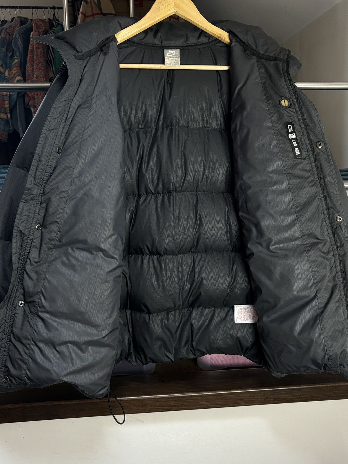Nike 00s Nike Down Puffer Jacket Vintage Size US M / EU 48-50 / 2 - 4 Thumbnail