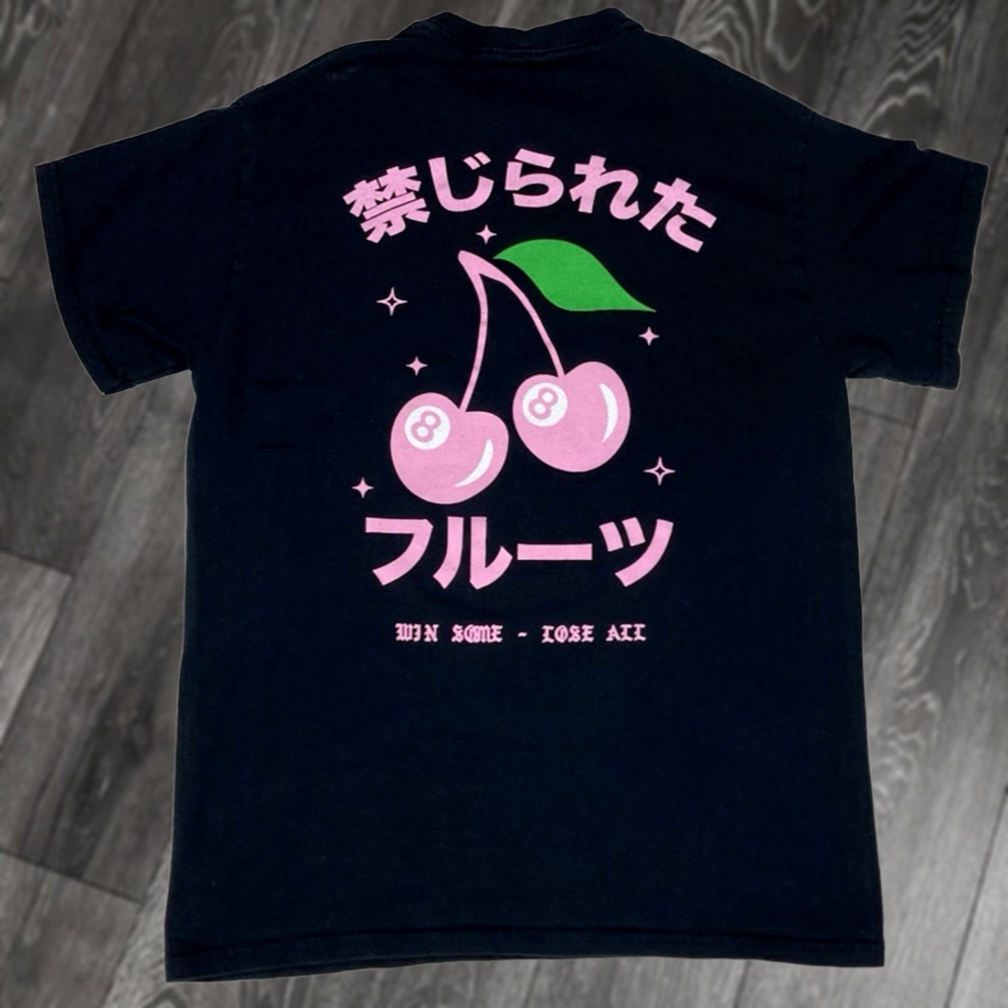 Pacsun Pacsun Win Some Lose All Cherry Graphic T-shirt Men Medium Short Sleeve Size US L / EU 52-54 / 3 - 1 Thumbnail