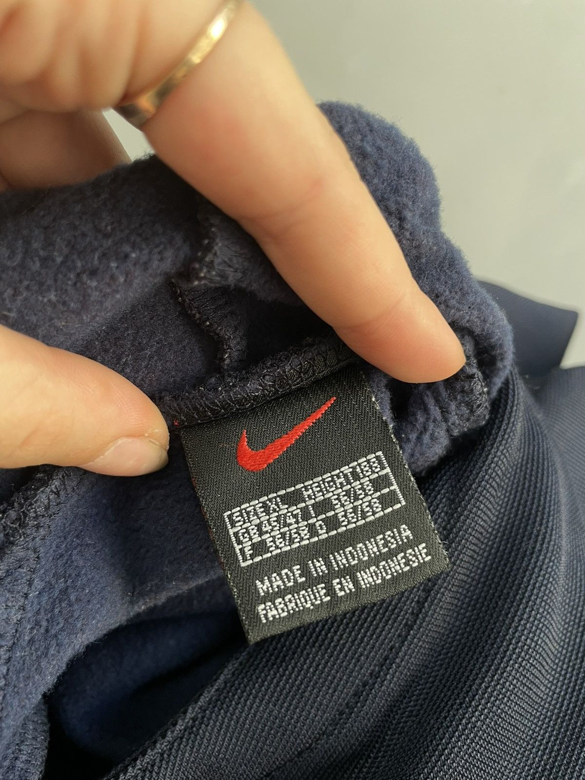 Nike Boxy retro y2k big logo Nike swoosh hoodie hype Size US XL / EU 56 / 4 - 9 Thumbnail