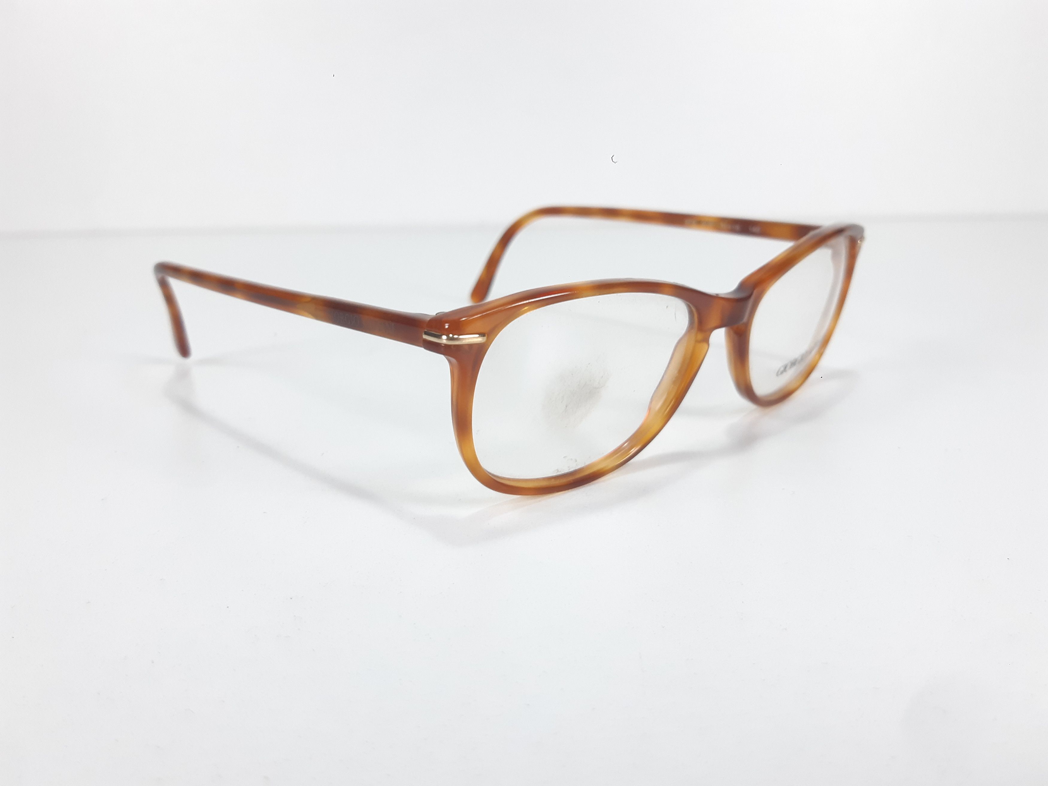 Giorgio Armani GIORGIO ARMANI 372 Italy Tortoise Glasses Frame NEW Size ONE SIZE - 5 Thumbnail