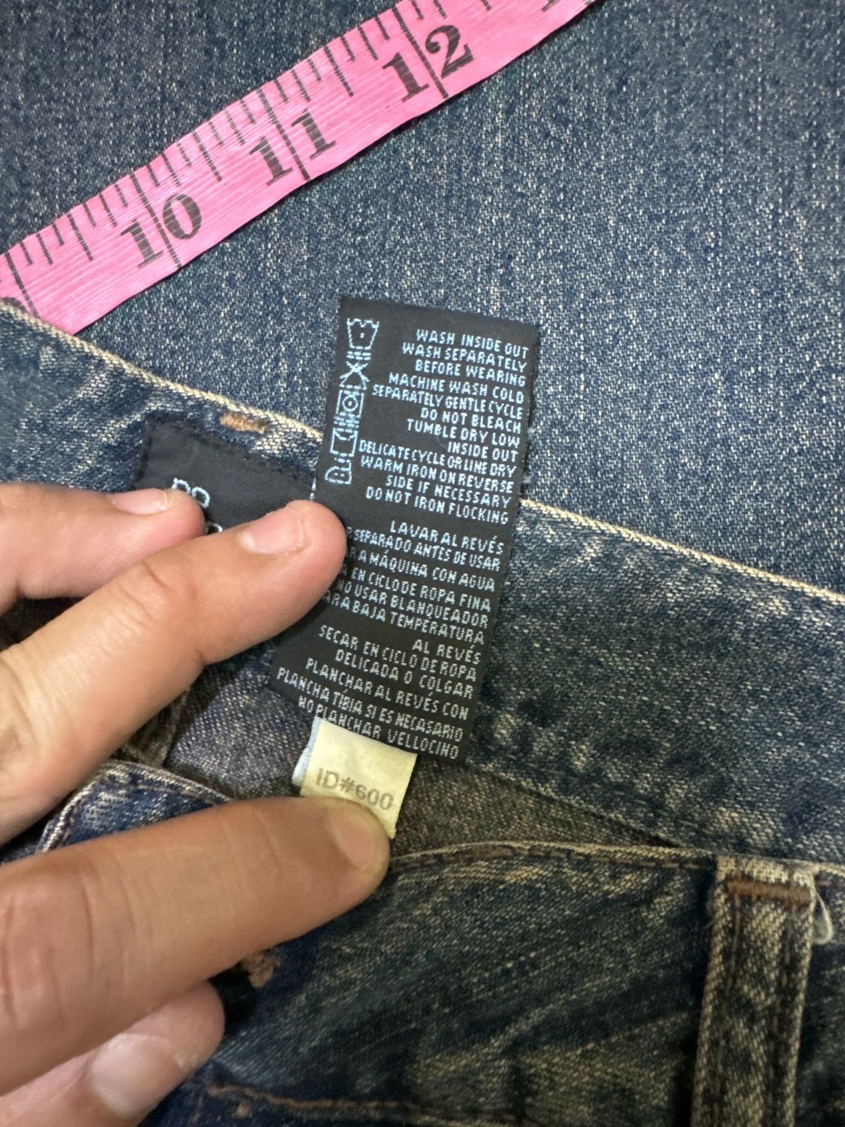 Hysteric Glamour FLARE NO BOUNDARIES RARE DESIGN BOOTCUT DENIM Size US 28 / EU 44 - 14 Thumbnail