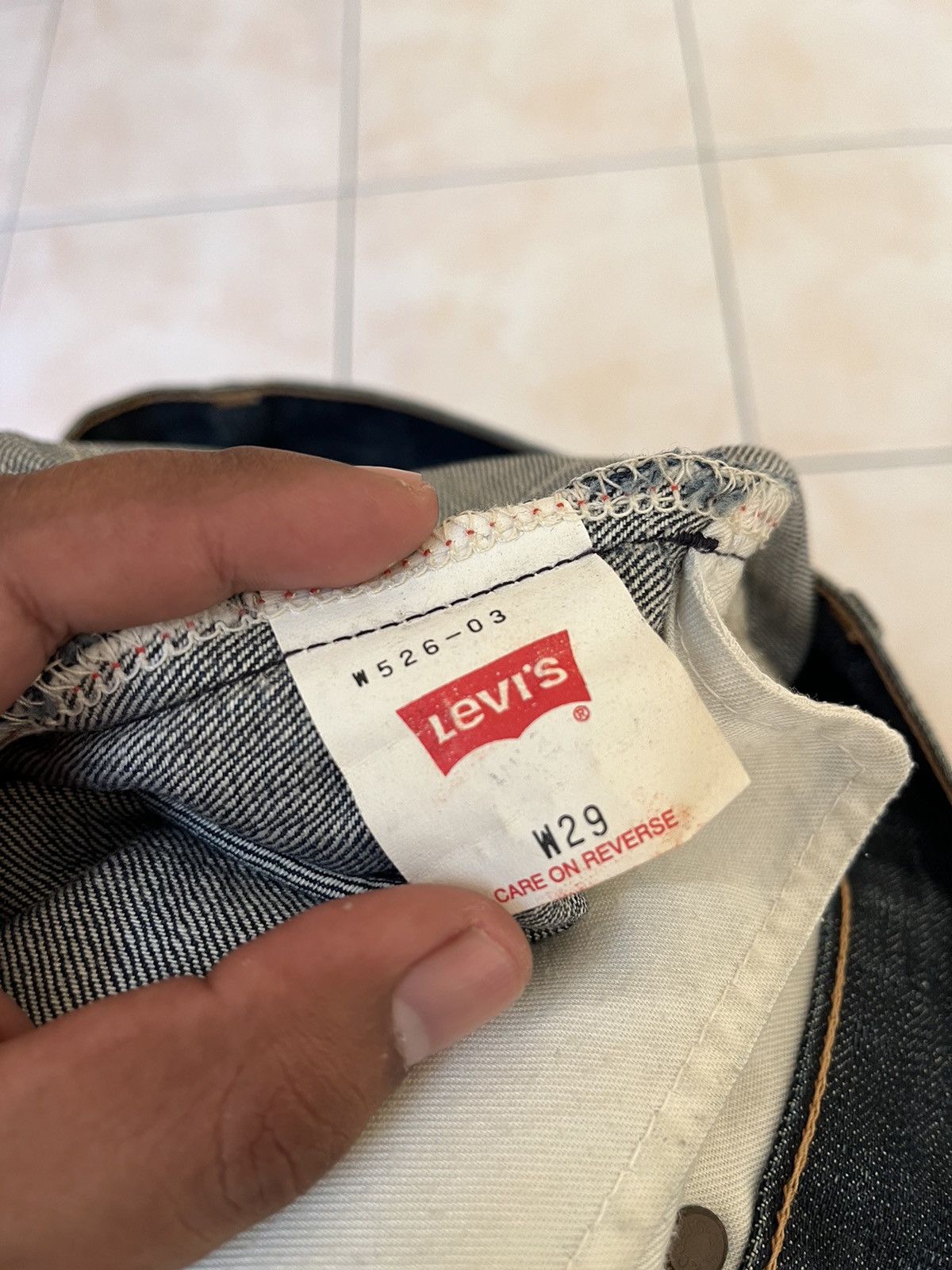Levi's × Vintage ❤️‍🔥SEND OFFER ❤️‍🔥 LEVIS BOOTCUT DENIM JEANS Size 29" - 11 Thumbnail