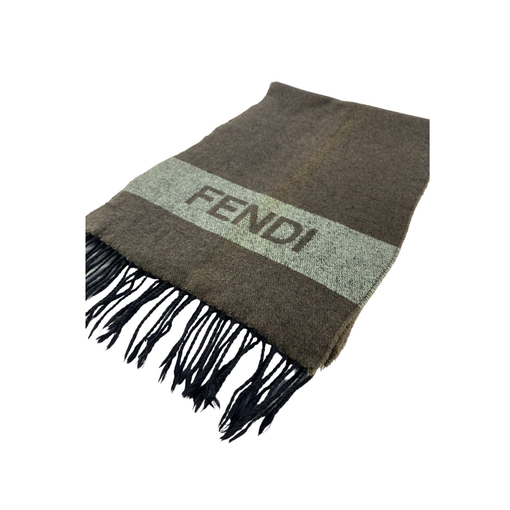 Fendi × Vintage Fendi Scarf / Muffler / Neckwear - WW1012 Size ONE SIZE - 3 Thumbnail