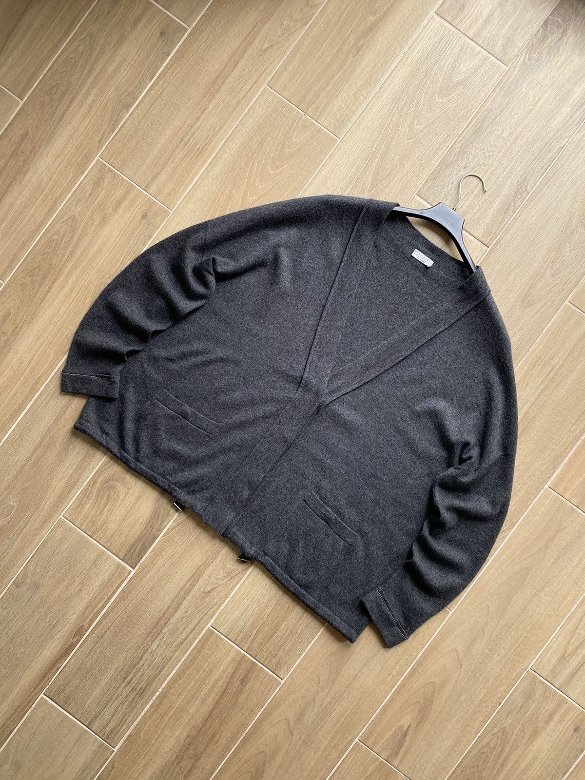 Brunello Cucinelli Brunello Cucinelli Cashmere Cardigan Size XXL / US 16-18 / IT 52-54 - 12 Thumbnail