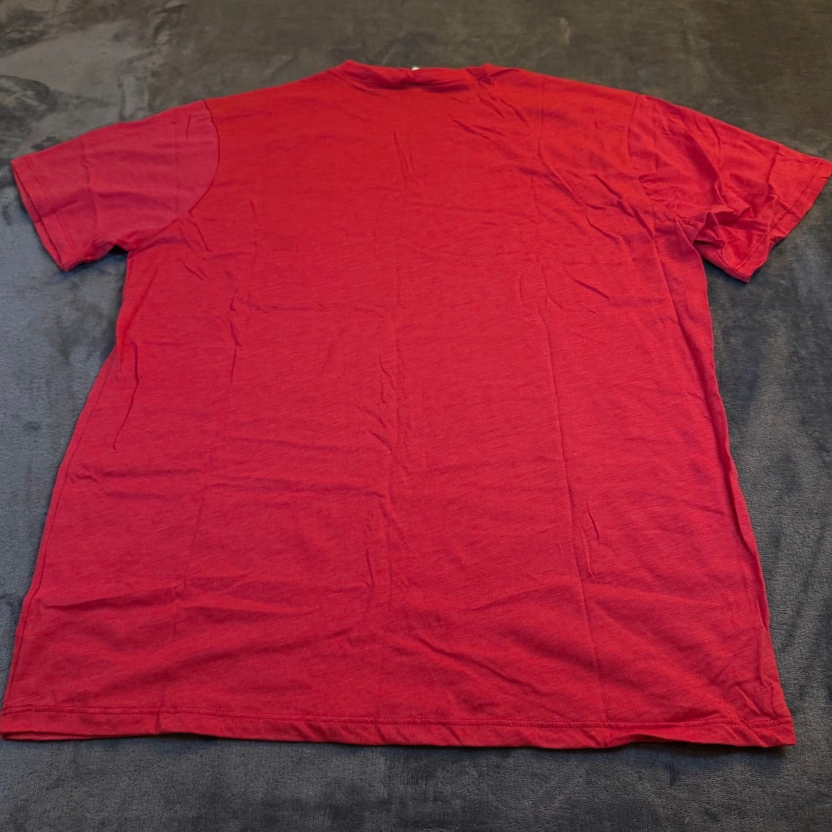 Augusta Sportswear Augusta Sportswear NFL Flag Football Coach Red T Shirt Adult Large Regular Crew Neck Short Sleeve Graphic Print Mens Shirt Red USA Football Size US L / EU 52-54 / 3 - 4 Thumbnail