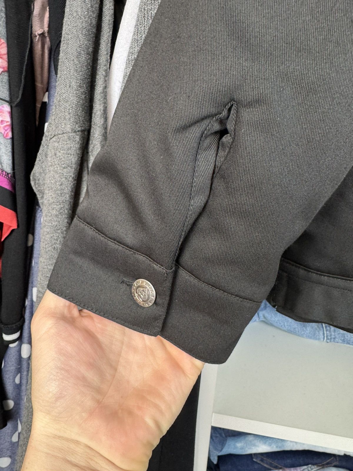 Other Lucky 13 "Bikes, Booze & Broads" Skull Zip-Up Jacket Size US XL / EU 56 / 4 - 3 Thumbnail