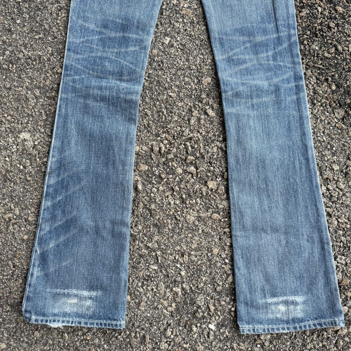Japanese Brand VINTAGE MERCURYDUO FLARE DENIM JEAN PANTS Size US 28 / EU 44 - 10 Thumbnail