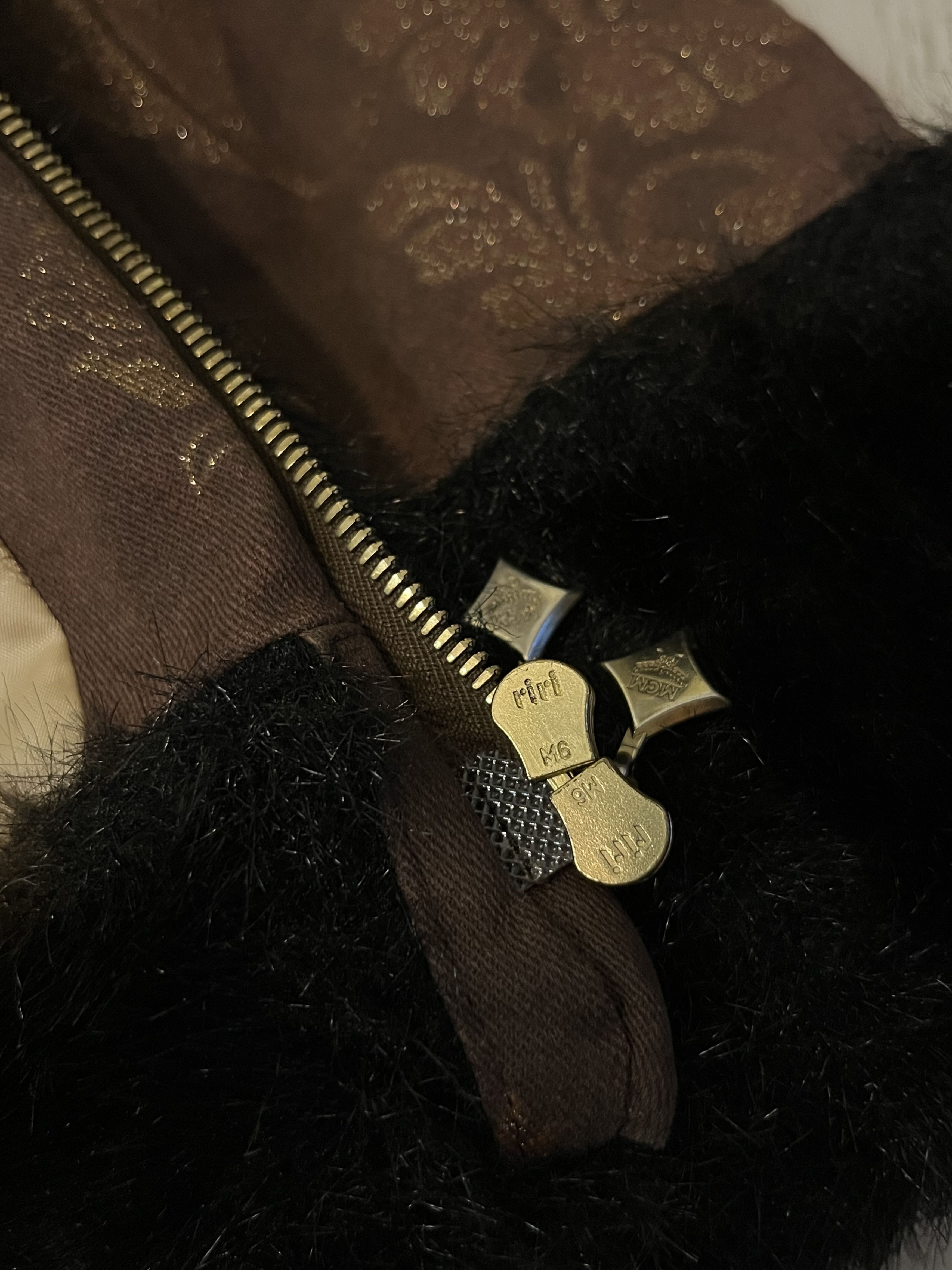 MCM × Vintage Vintage 90s MCM Faux Fur Coat Size L / US 10 / IT 46 - 5 Thumbnail