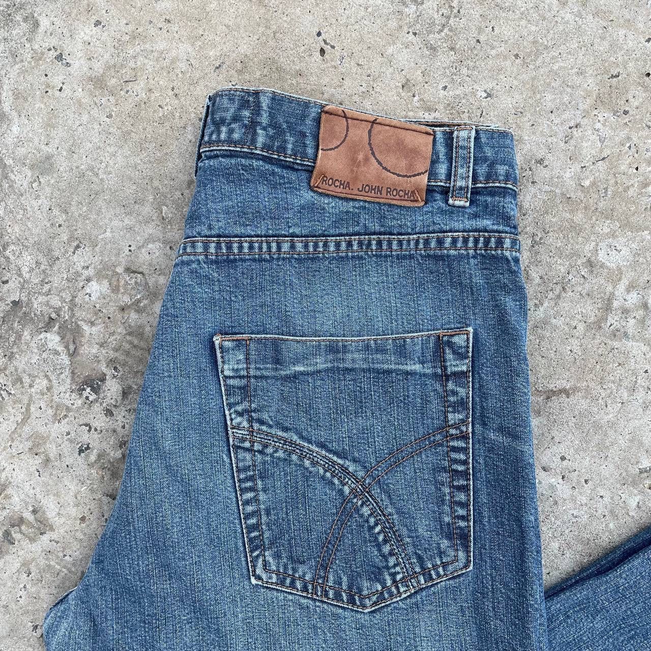 Le Grande Bleu (L.G.B.) VTG Western John Rocha Jeans Size 34 Y2K Old Money Bootcut Size US 34 / EU 50 - 12 Thumbnail