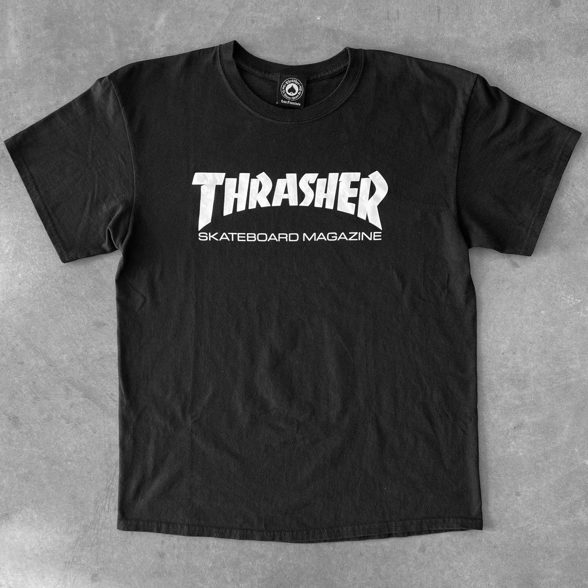Thrasher black: VINTAGE TRASHER CLASSIC TEE Size US M / EU 48-50 / 2 - 1 Thumbnail