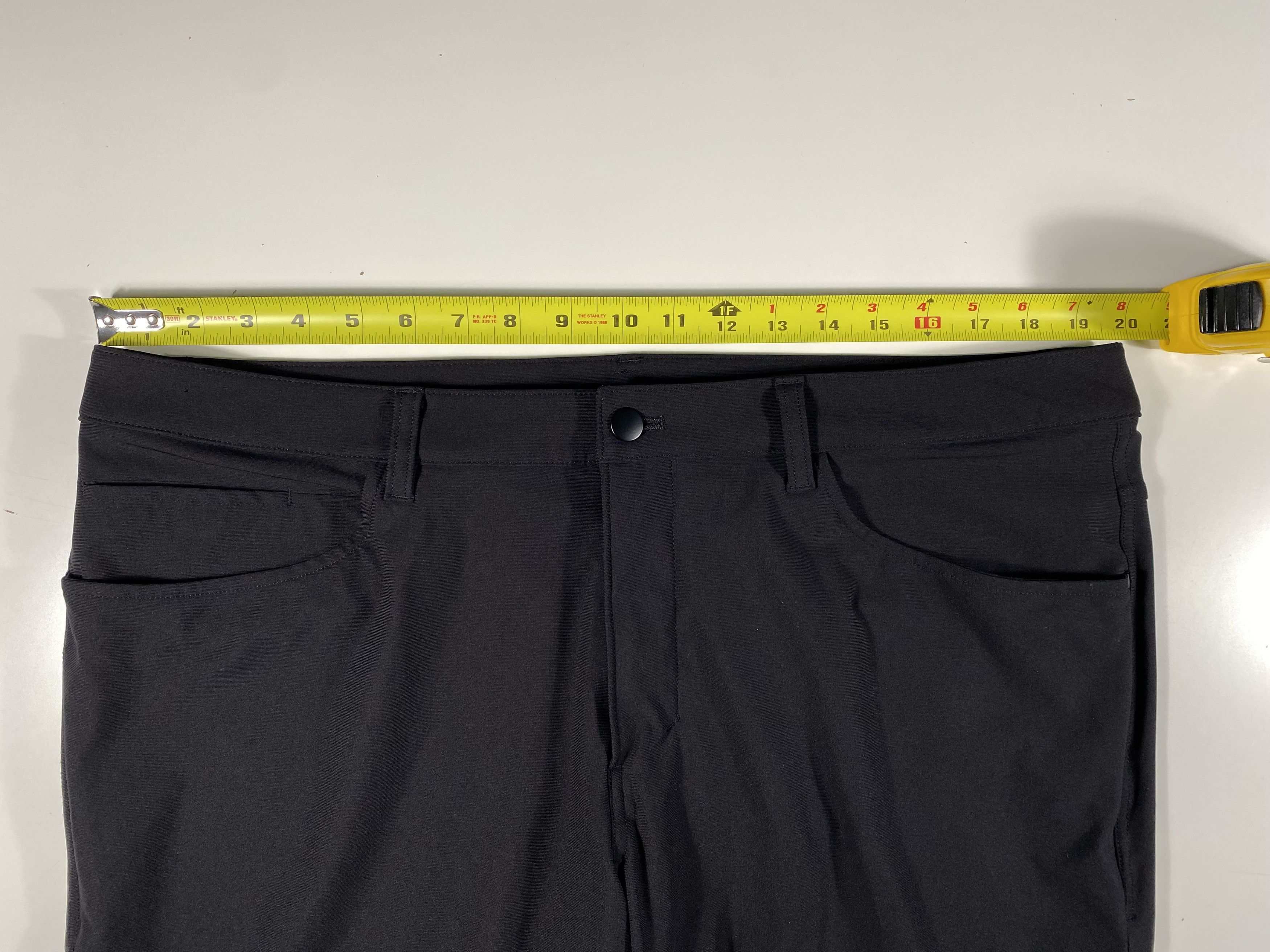 Lululemon Lululemon Classic Fit ABC Pant Black 38x27 Size US 38 / EU 54 - 6 Thumbnail