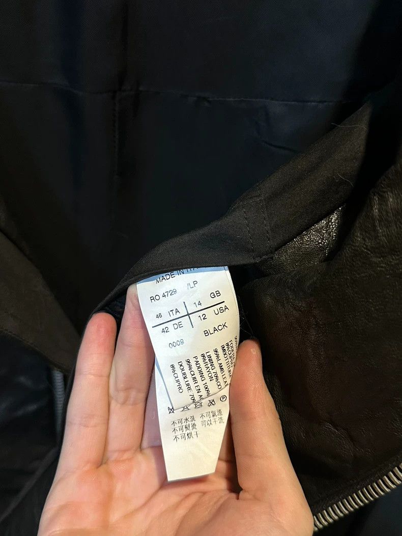 Rick Owens Rick Owens size 12 Fw09 Padded Shoulder Shrugger Twill Zipp Size US S / EU 44-46 / 1 - 7 Thumbnail
