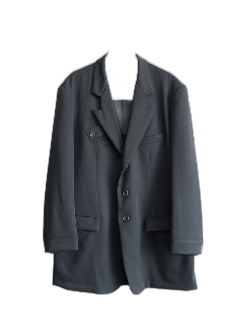 Yohji Yamamoto Yohji Yamamoto 23SS Collar Jacket Size US M / EU 48-50 / 2 - 1 Thumbnail