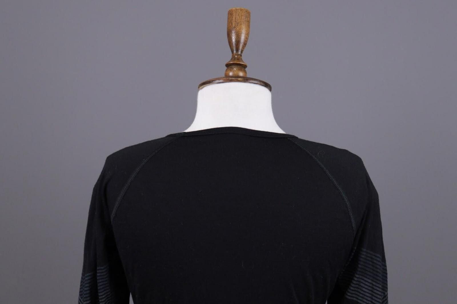 Icebreaker Icebreaker Bodyfit+ 200 Black Basislager Wool Layer Size M Size M / US 6-8 / IT 42-44 - 12 Thumbnail