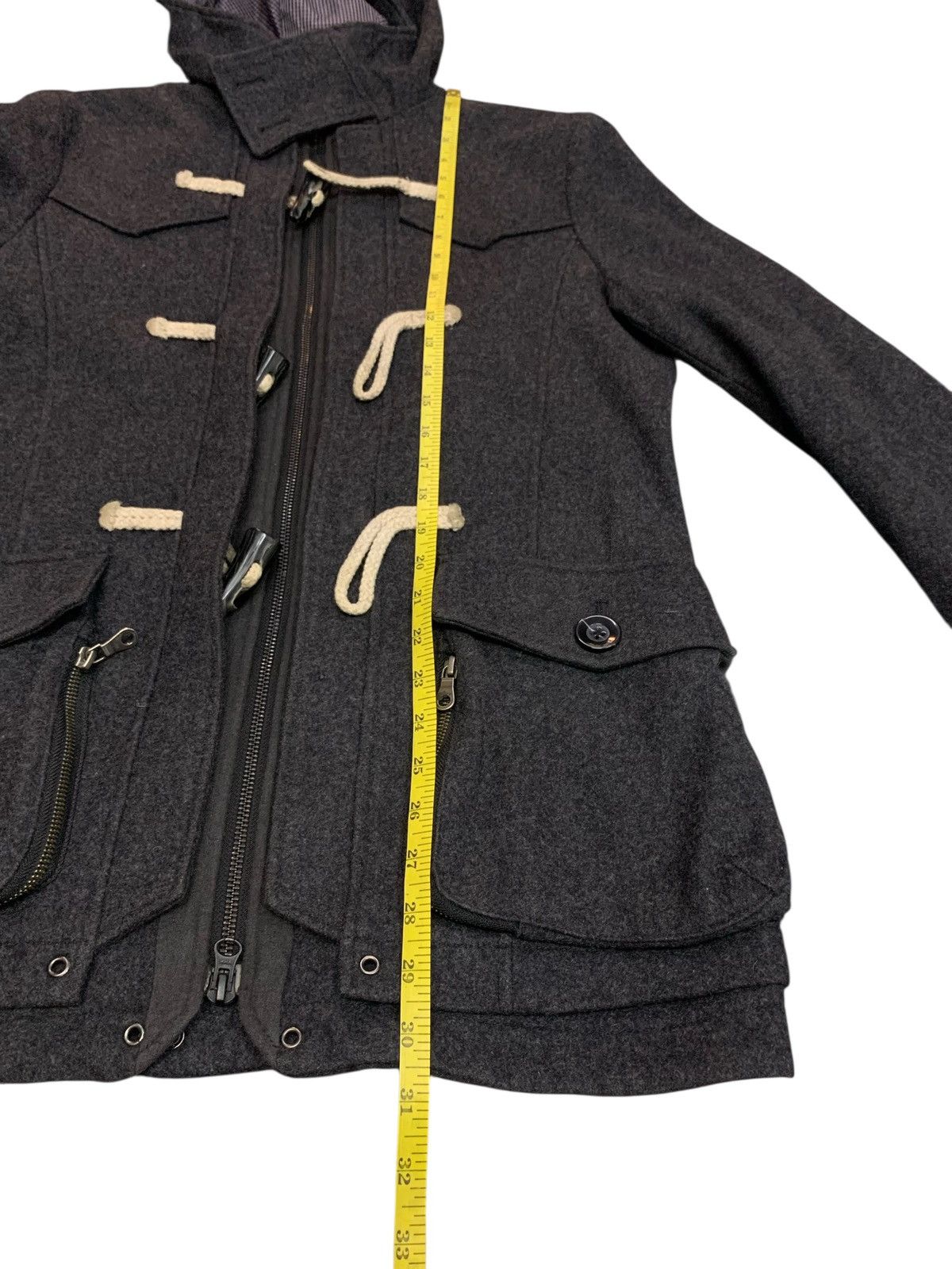 Issey Miyake × Japanese Brand × PPFM Rare PPFM Issey Miyake Wool Zipper Down Jacket Size US L / EU 52-54 / 3 - 11 Thumbnail