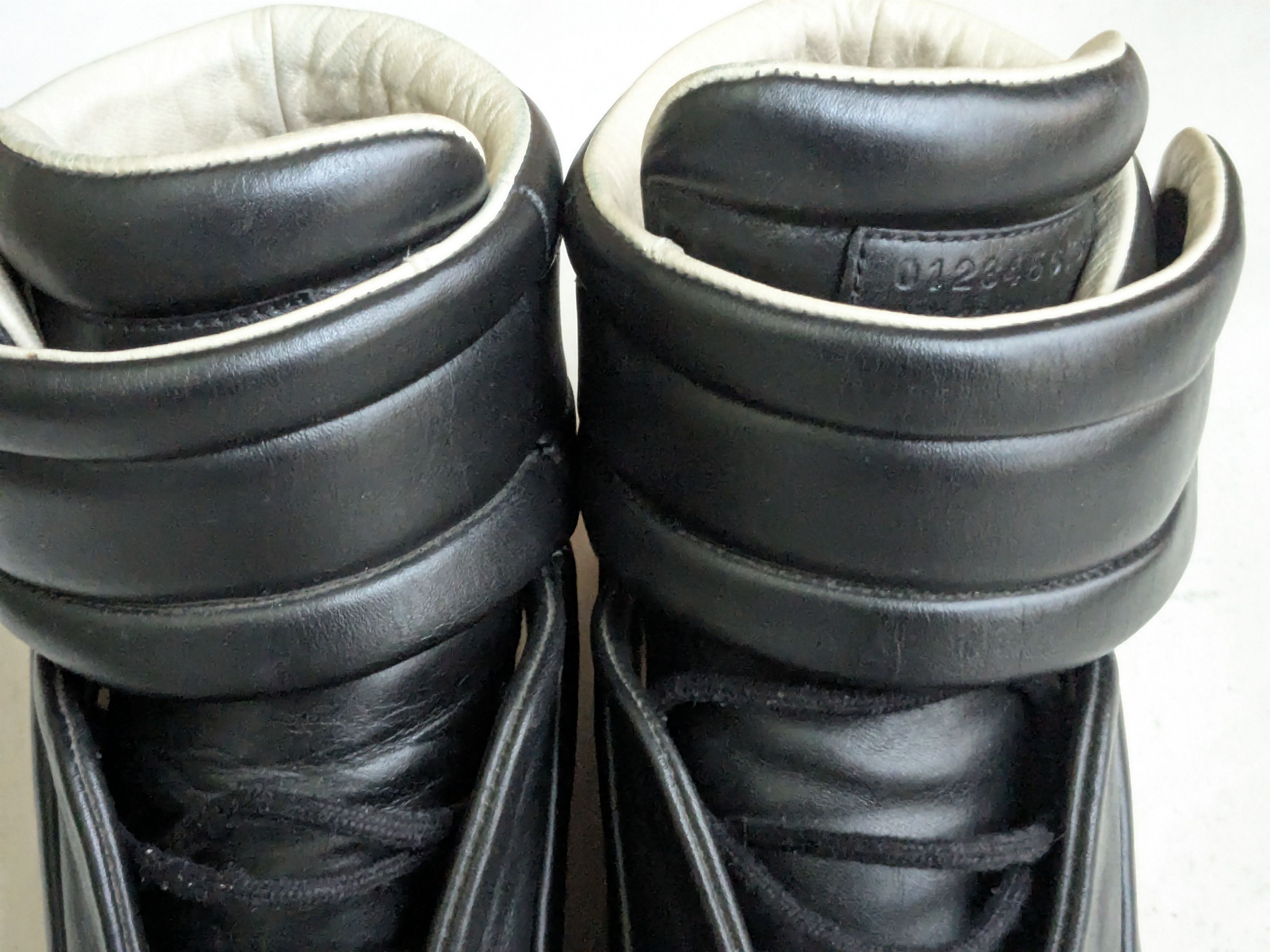Maison Margiela Maison Margiela Future Black Red 7 40 High Tops Leather Size US 7 / EU 40 - 2 Thumbnail