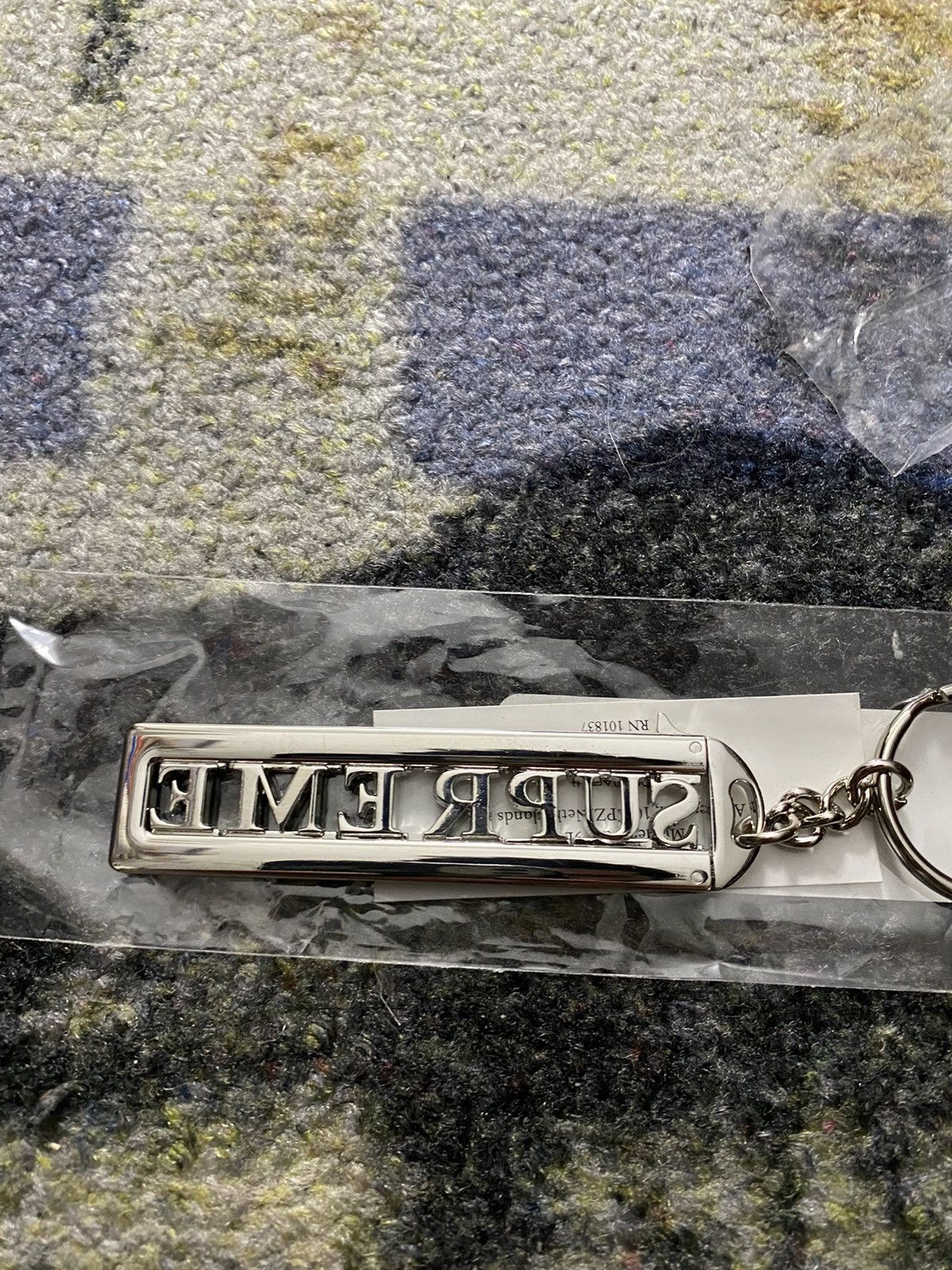 Supreme Supreme Slide Keychain Silver Size ONE SIZE - 3 Thumbnail