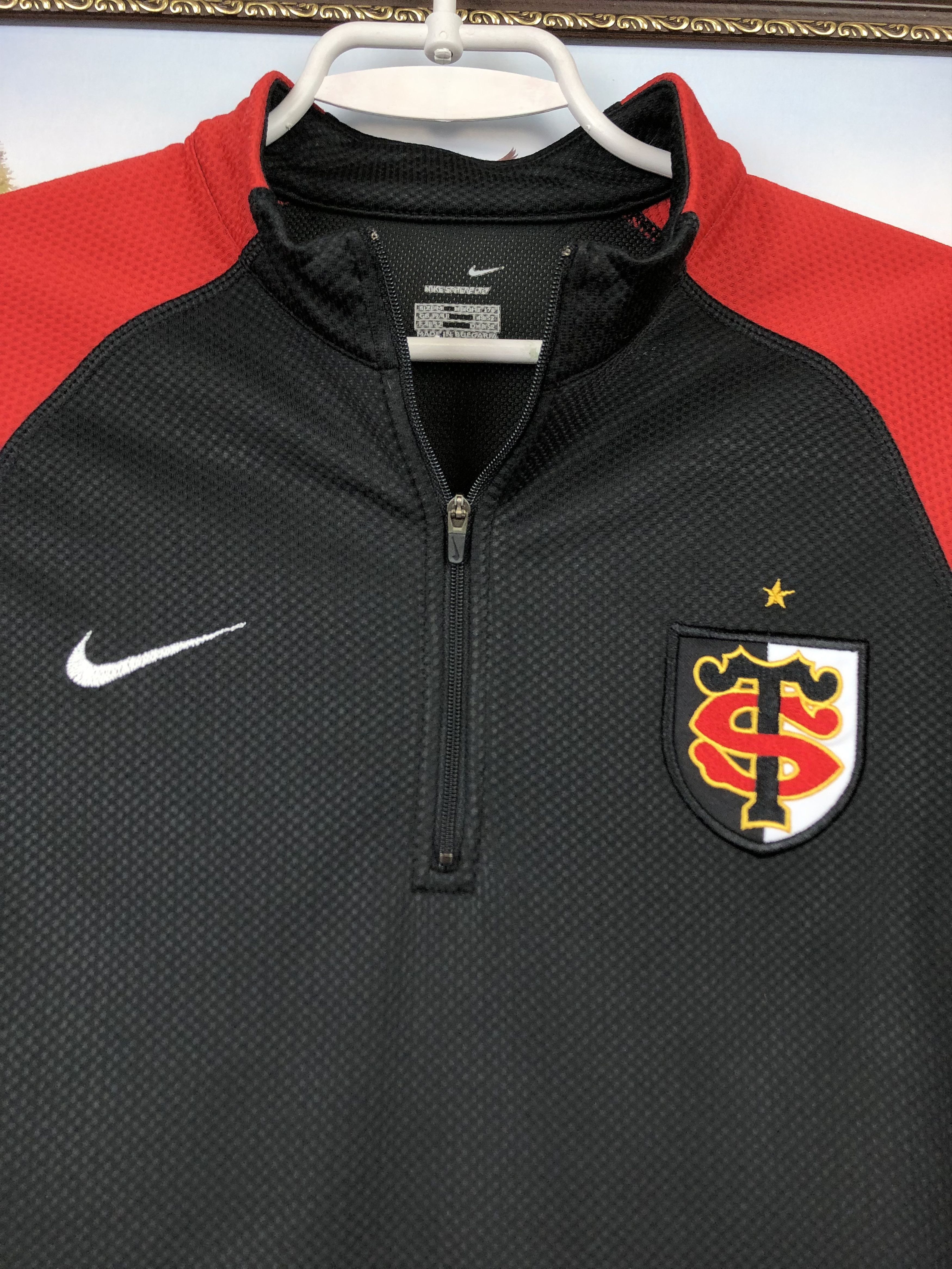 Nike Vintage Stade Toulousain Nike Rugby Jersey Shirt Trikot Size US M / EU 48-50 / 2 - 3 Thumbnail