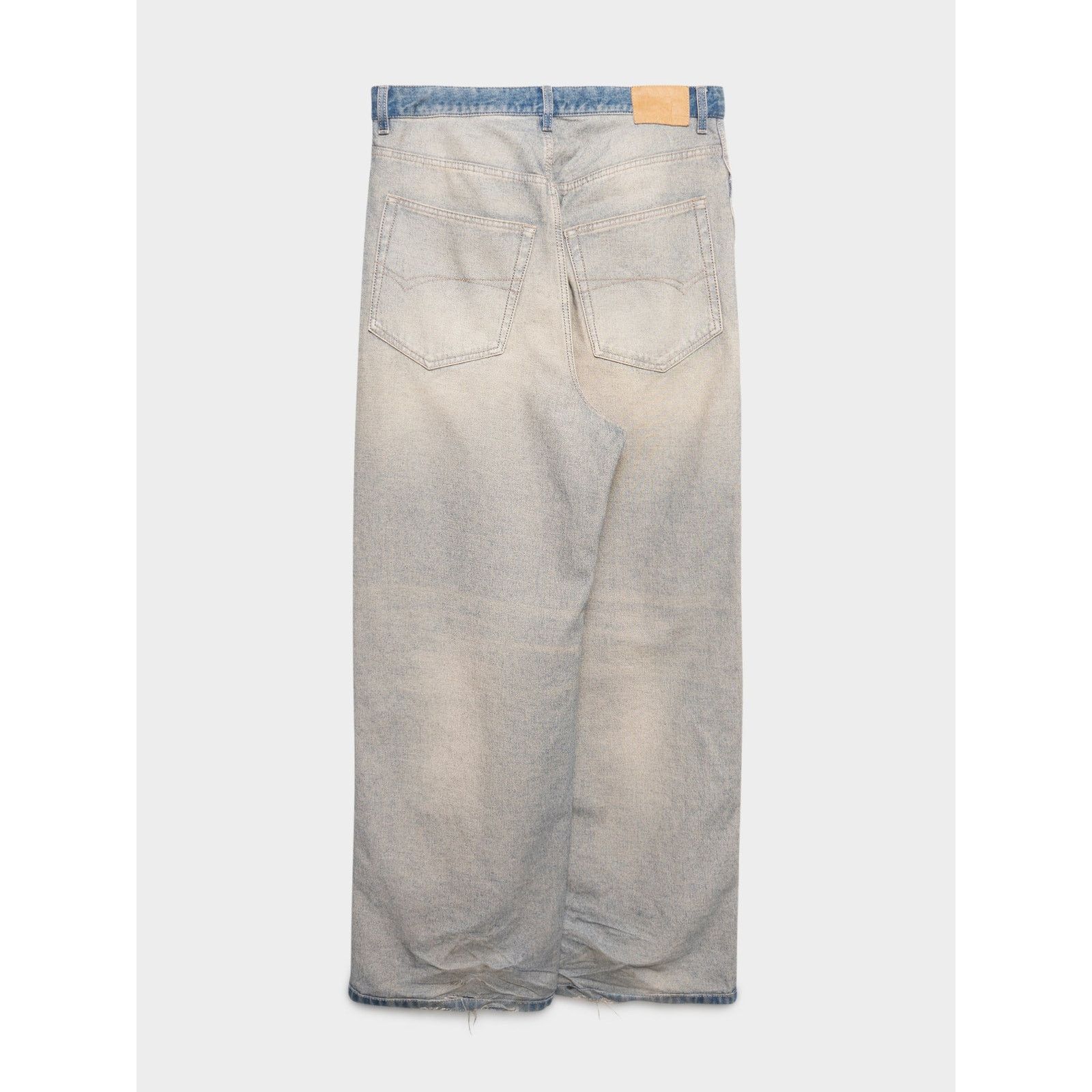 Balenciaga Dirty Baggy Denim Size US 34 / EU 50 - 3 Thumbnail