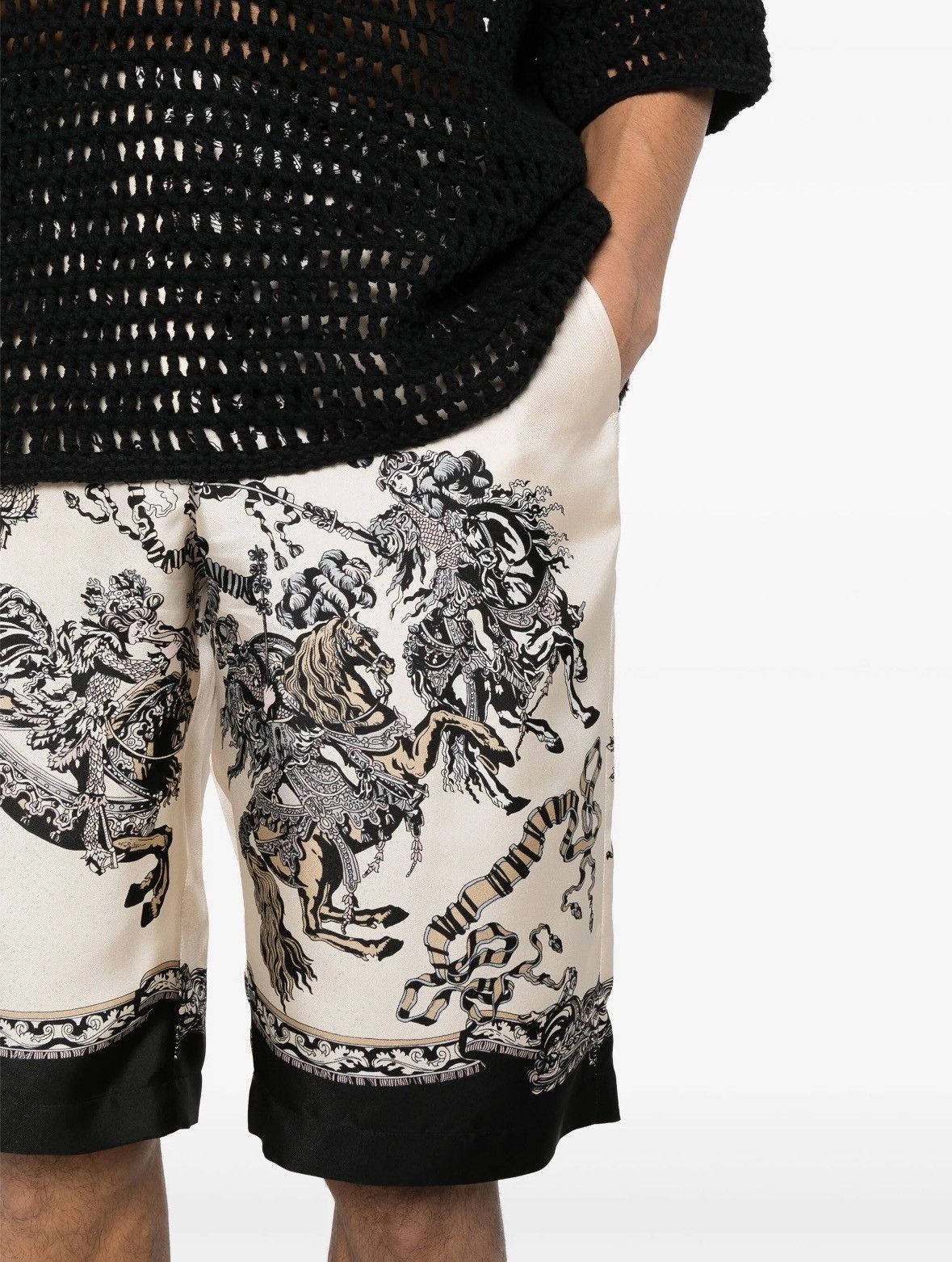 Gucci GUCCI ROI SOLEIL PRINT SHORTS Size US 32 / EU 48 - 11 Thumbnail