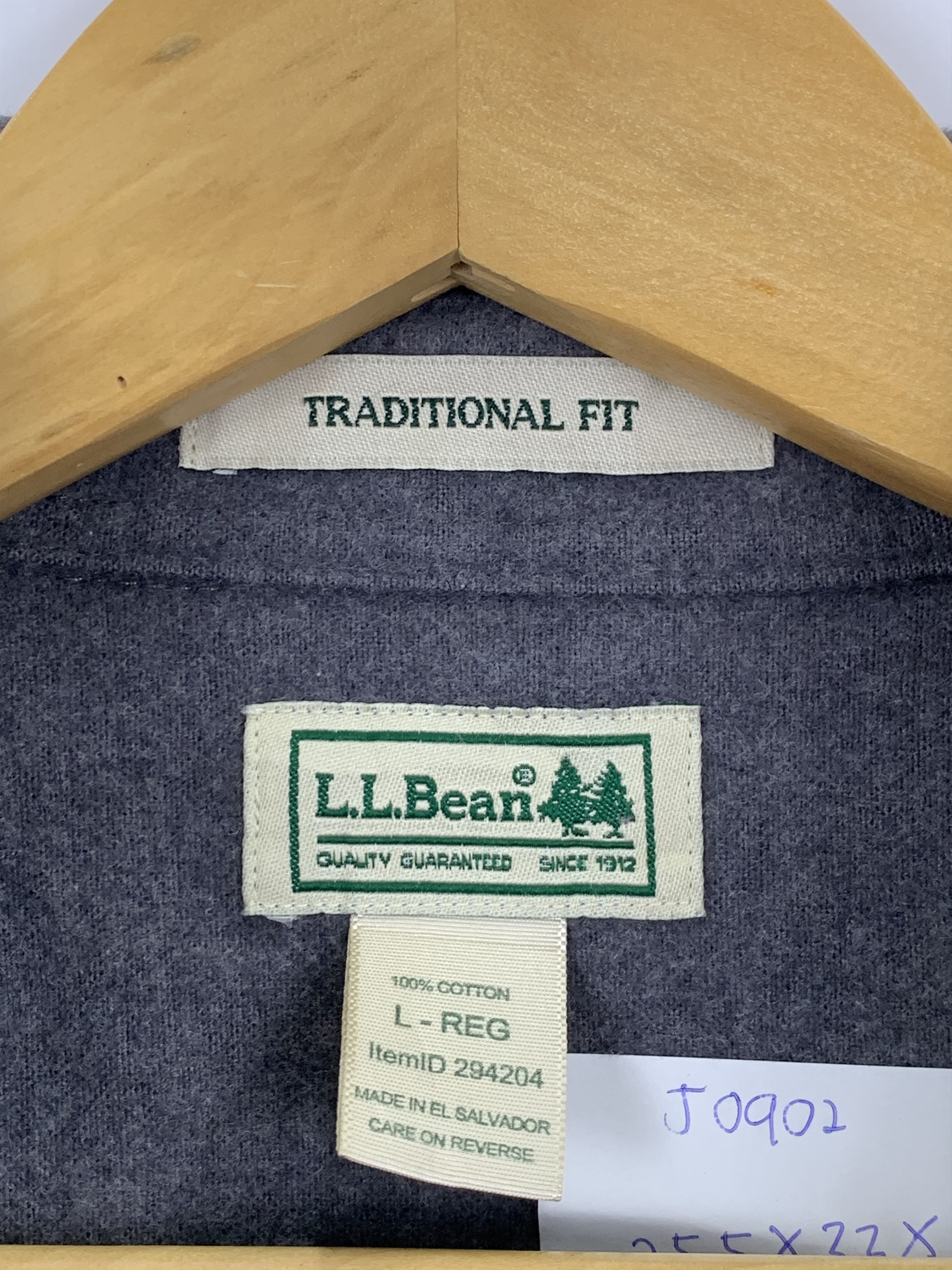 L.L. Bean Vintage 90s L.L. Bean Button Up Jacket J0902 Size US L / EU 52-54 / 3 - 5 Thumbnail