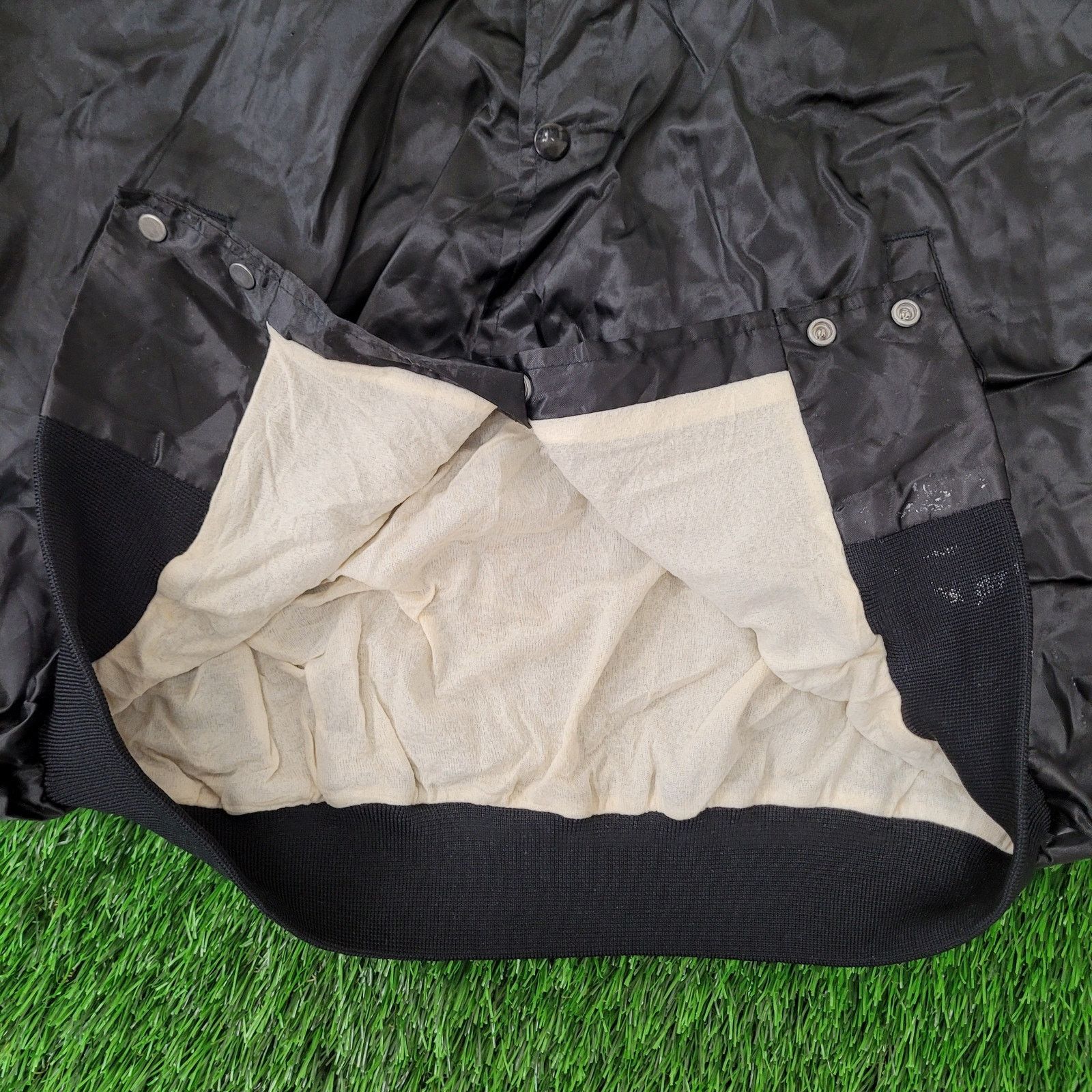 Vintage Vintage Trump-Plaza Satin Bomber Jacket 2XL 28x25 Cropped Size US XXL / EU 58 / 5 - 6 Thumbnail