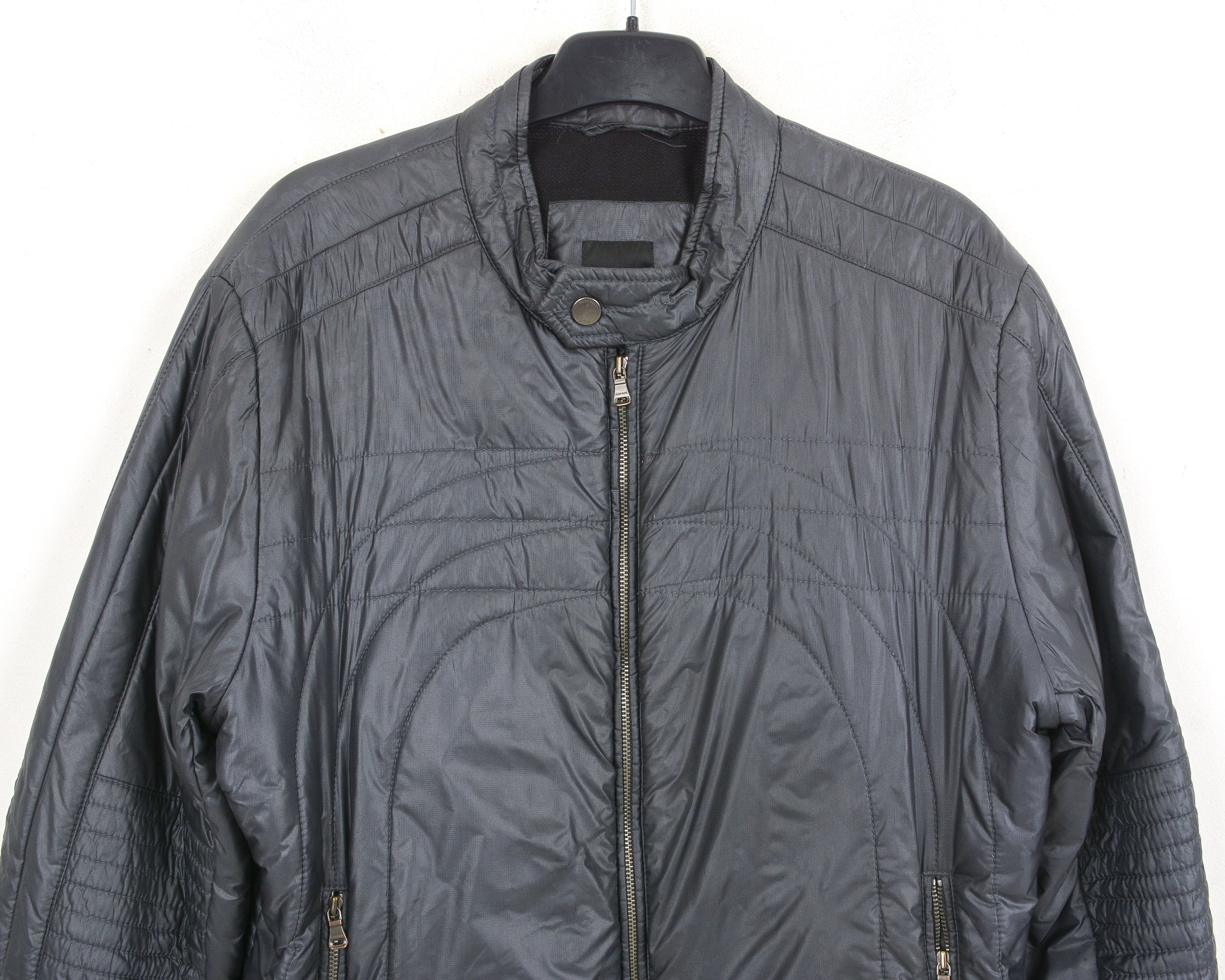 Hugo Boss Tappa Men UK 40 US Racer Bomber Jacket Nylon EU 50 DE Coat m Size US M / EU 48-50 / 2 - 2 Thumbnail