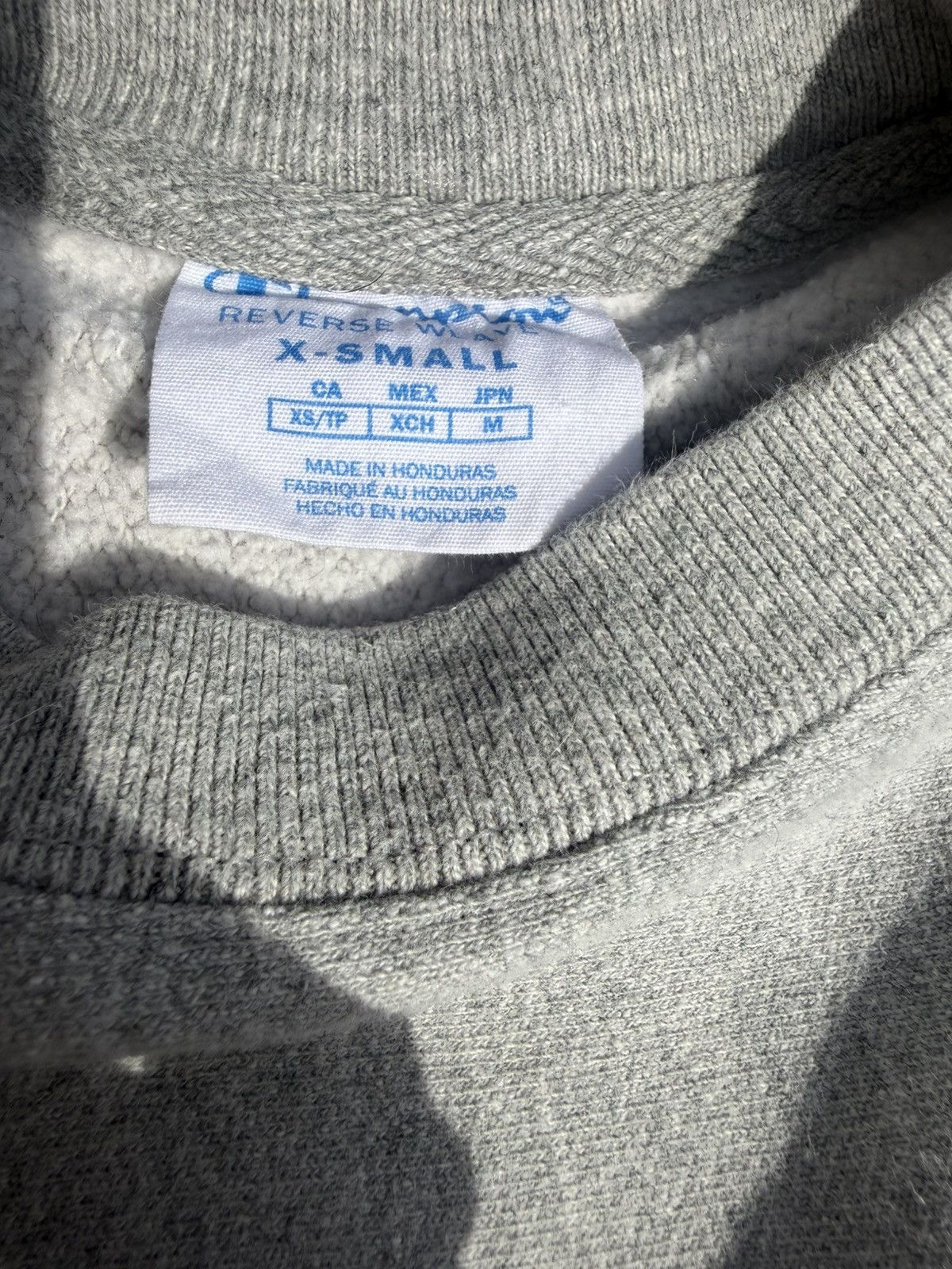 Champion Retro Champion Crewneck Sweatshirt Gray Reverse Weave 3-D Size US XS / EU 42 / 0 - 13 Thumbnail