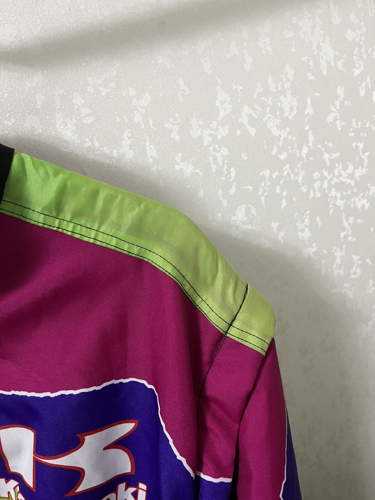 Vintage Kawasaki Vintage 80s Logo Jacket Size US XL / EU 56 / 4 - 6 Thumbnail
