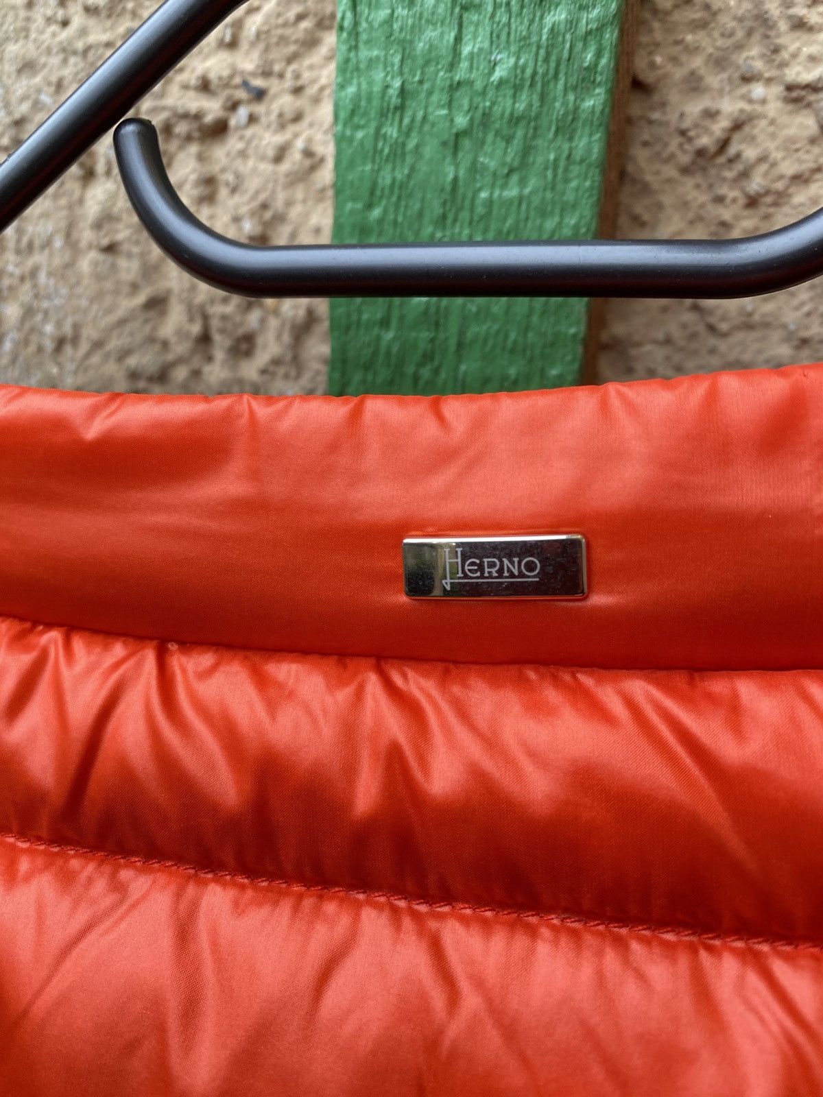 Herno Herno Elsa Iconico Puffer Down Jacket Size 48 Orange Size XL / US 12-14 / IT 48-50 - 6 Thumbnail