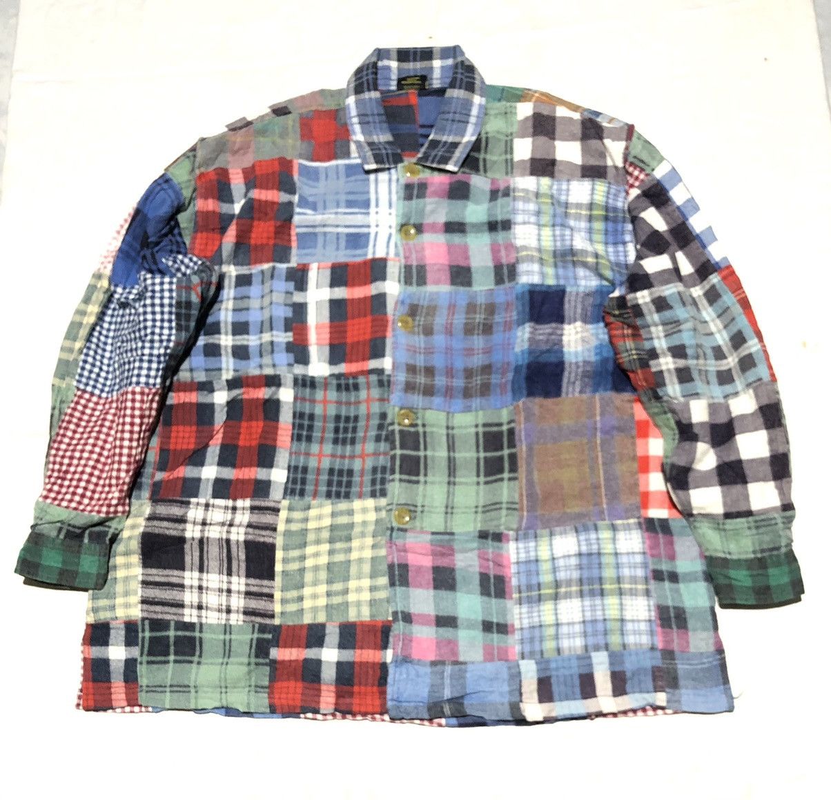 Other KEMEJA FLANEL B-SPARE PATCHWORK VINTAGE ©1985 Size US XXL / EU 58 / 5 - 1 Thumbnail