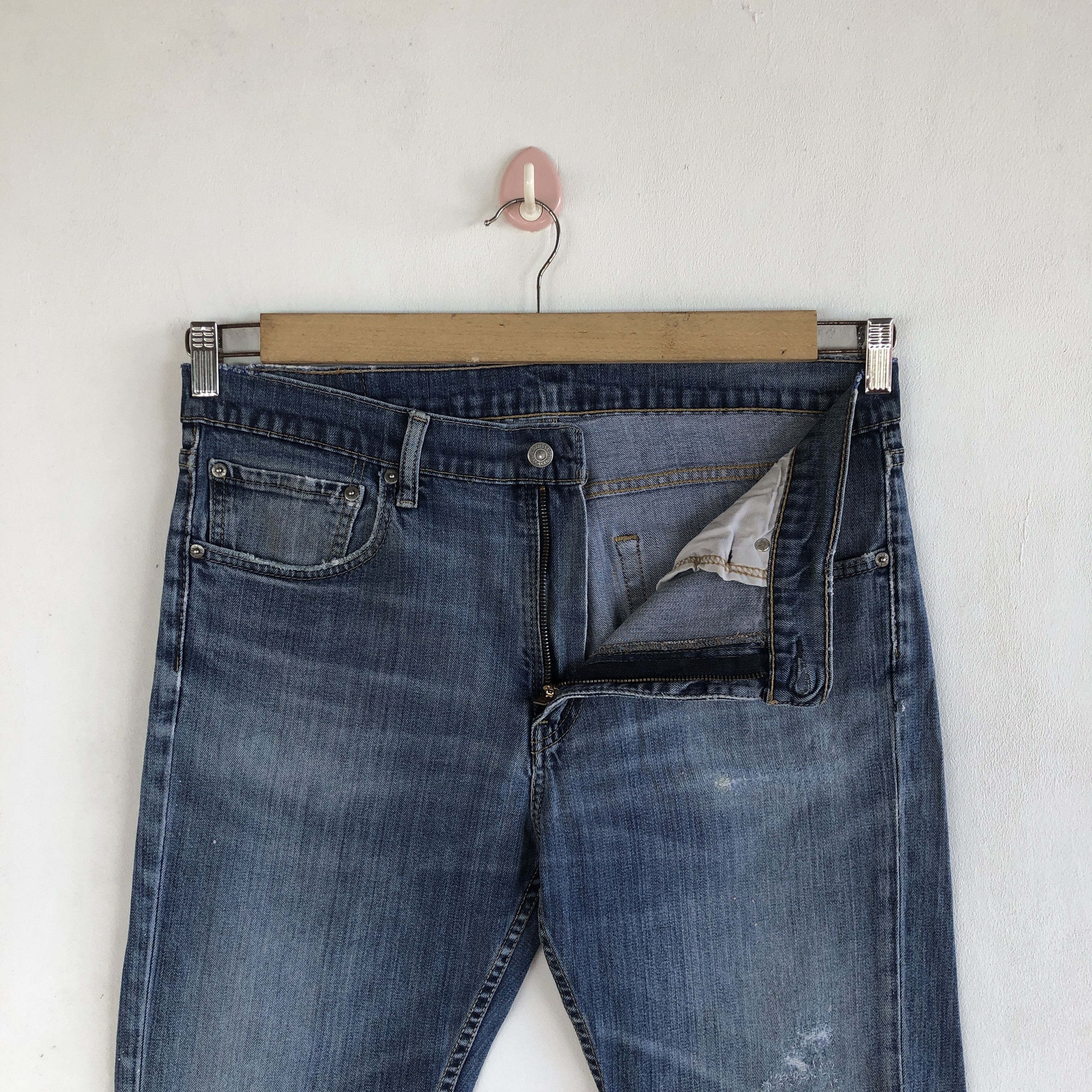 Levi's × Vintage Vintage Levis 527 Low Flare Jeans Levi's Bootcut Denim Size US 32 / EU 48 - 7 Thumbnail