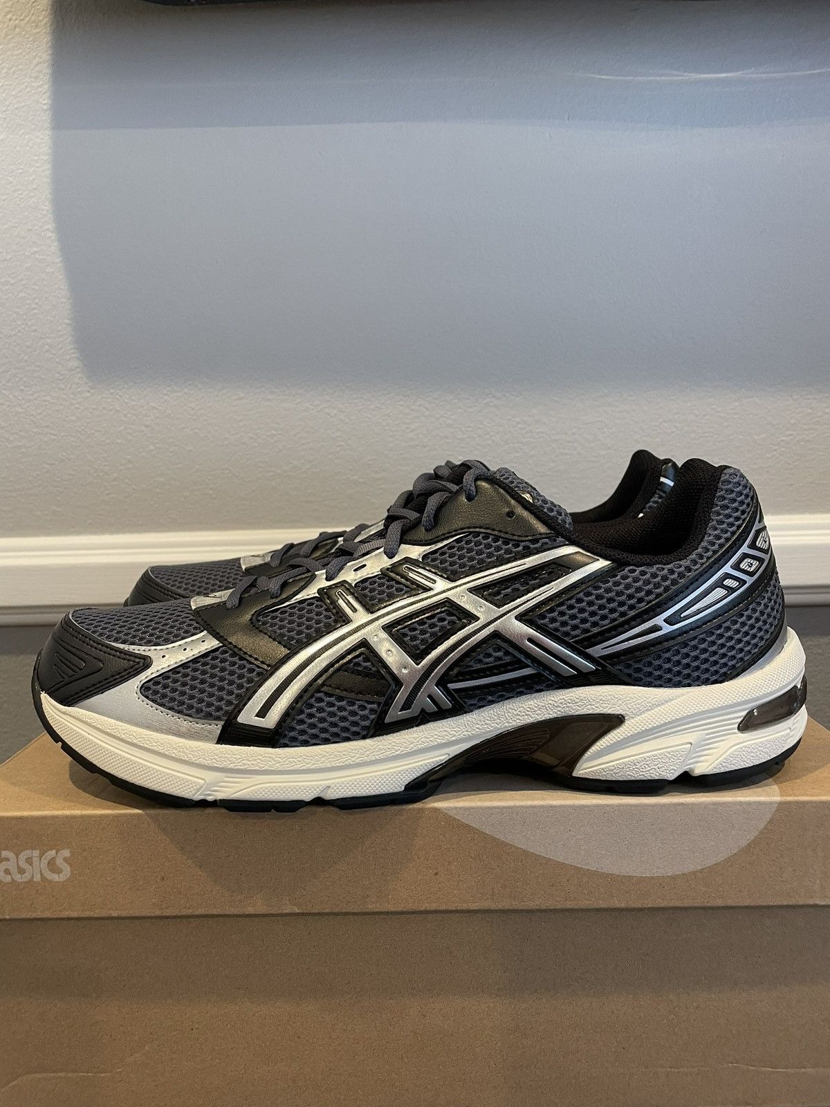 ASICS GEL-1130 Piedmont Steel Grey Black Size 13 Men’s