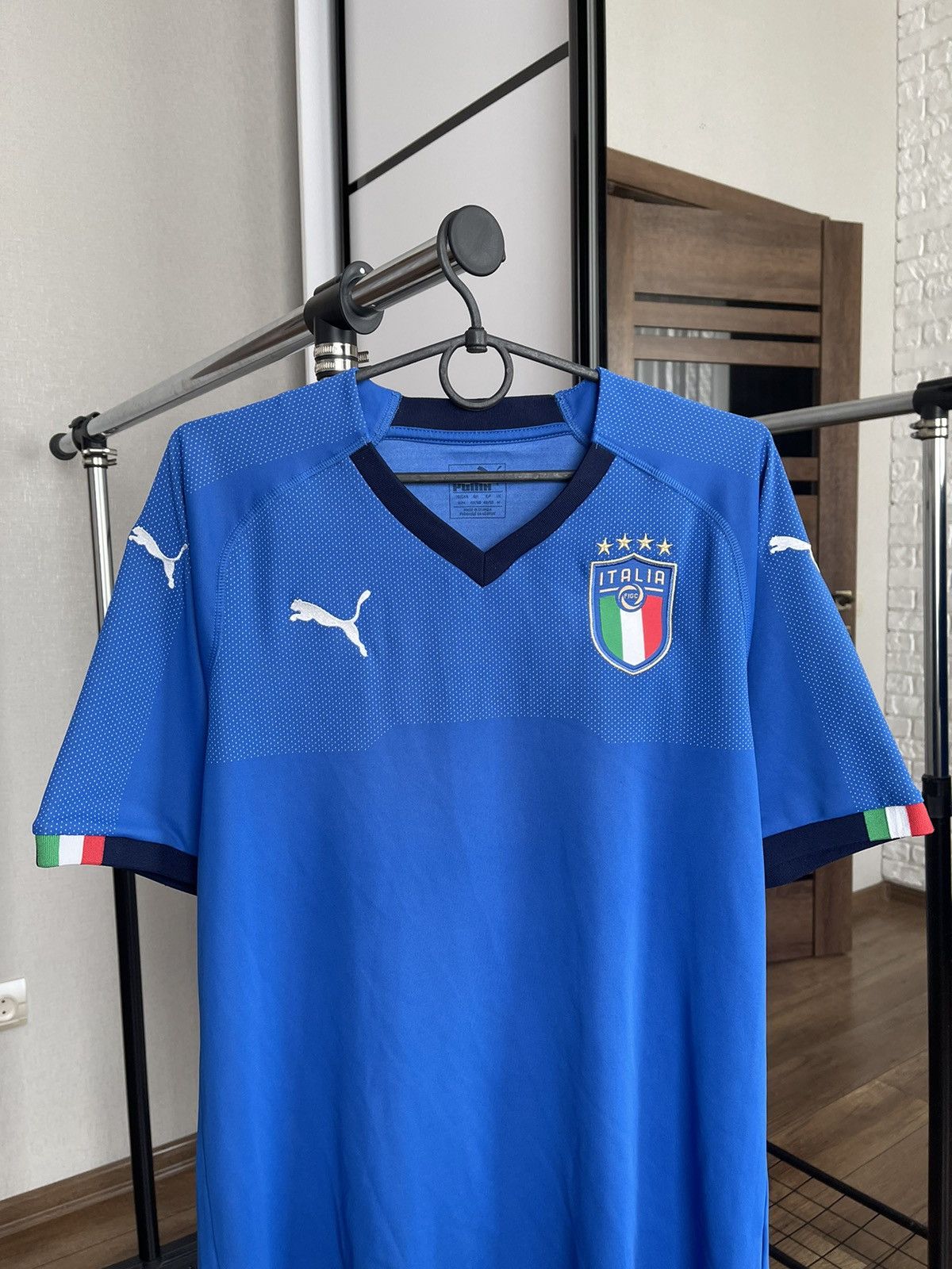 Puma 2018/2019 Puma Italy Soccer Jersey T-Shirt Tee Size US M / EU 48-50 / 2 - 5 Thumbnail
