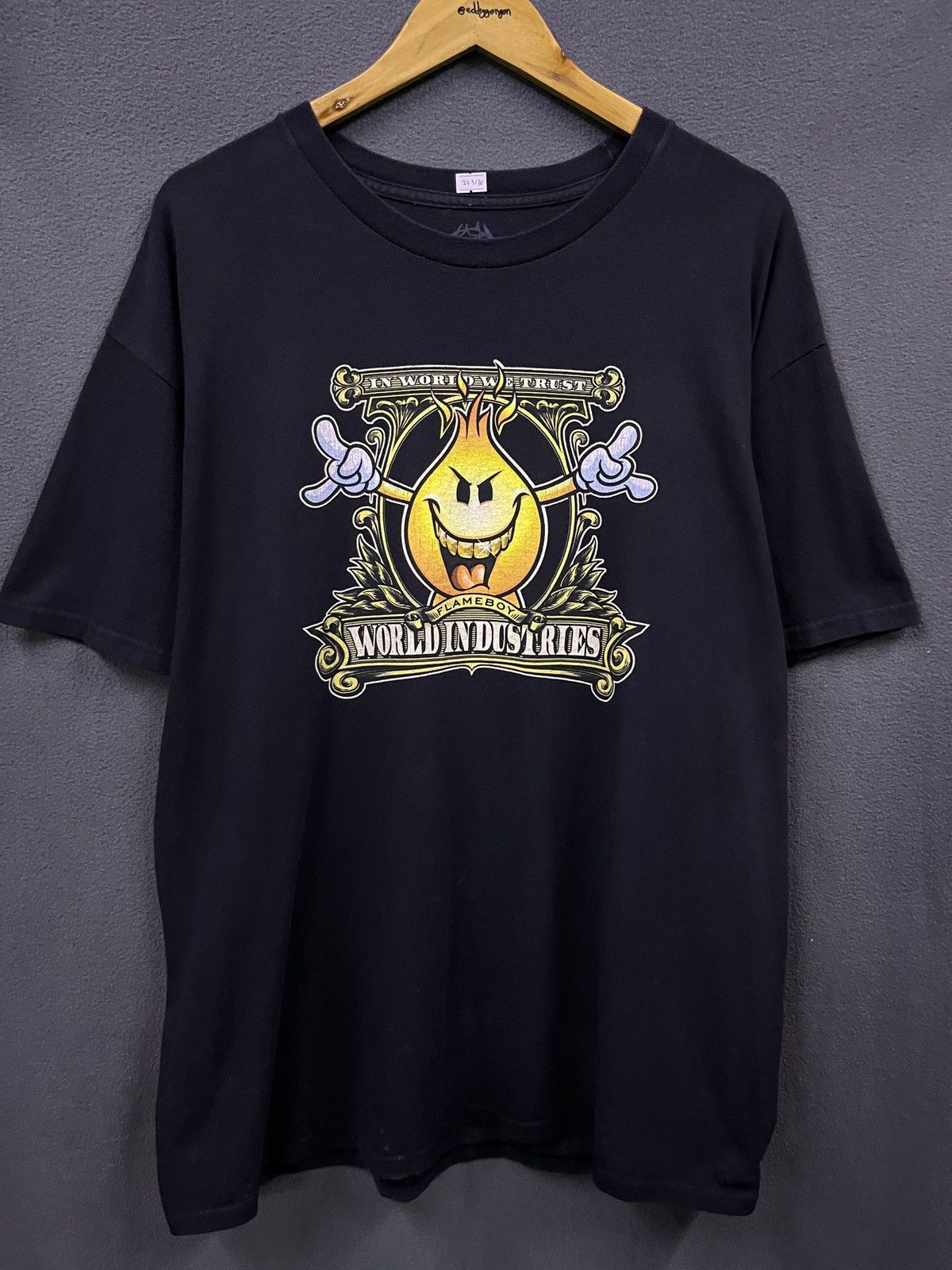 World Industries WORLD INDUSTRIES SKATE TSHIRT Size US XL / EU 56 / 4 - 1 Thumbnail