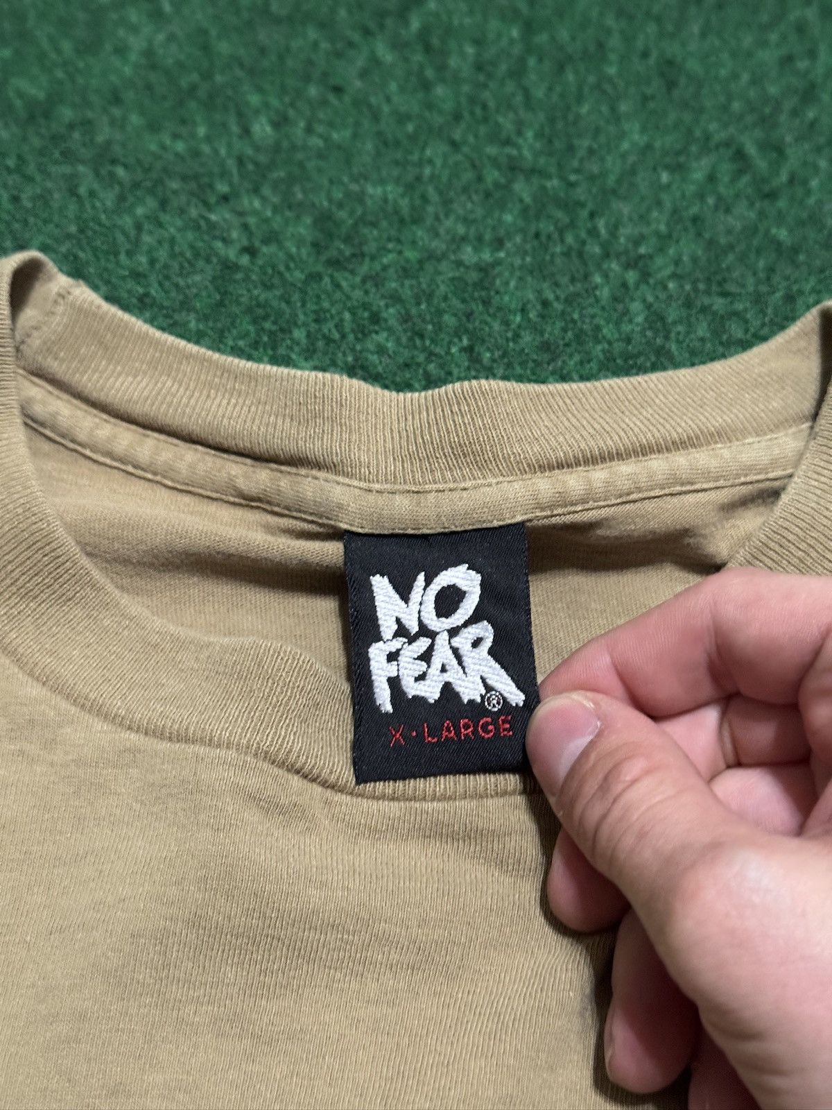 No Fear No Fear You Have To Hate To Lose To Win Vintage 90s T Shirt Size US XL / EU 56 / 4 - 5 Thumbnail