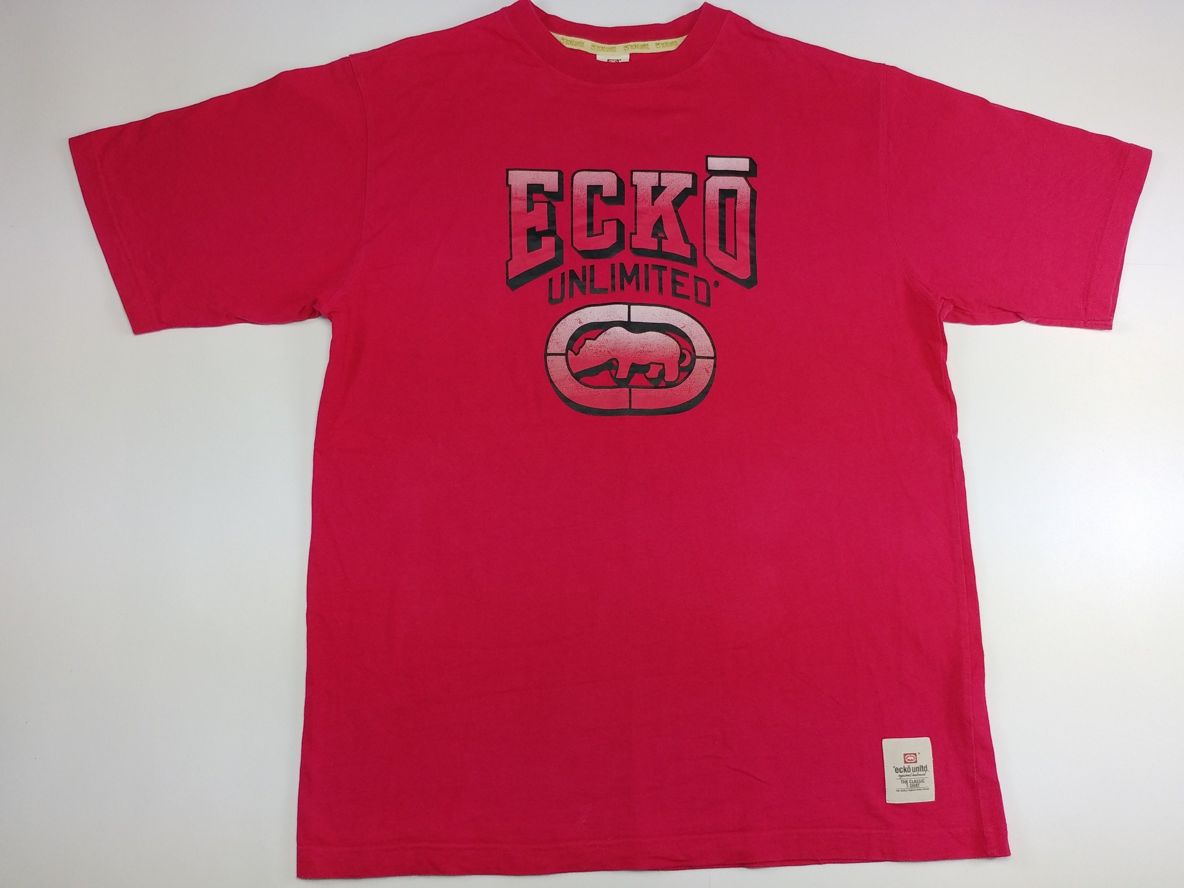 Ecko Unltd. ECKO UNLTD t-shirt, vintage jersey, 90s hip hop 1990s L Size US L / EU 52-54 / 3 - 2 Thumbnail
