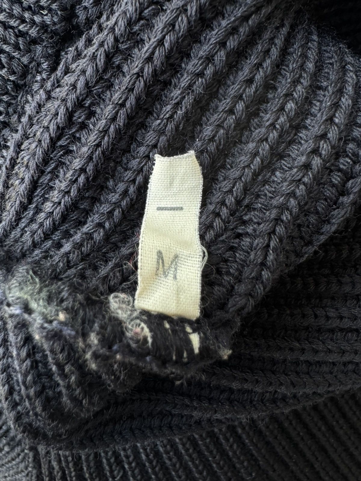 Maison Margiela Maison Martin Margiela AW00 Camionneur Drivers Navy Knit Size US M / EU 48-50 / 2 - 12 Thumbnail