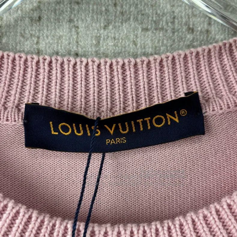 Louis Vuitton Louis Vuitton SS24 Pin Letter Embroidery Knit Crew Neck Sh Size US M / EU 48-50 / 2 - 4 Thumbnail