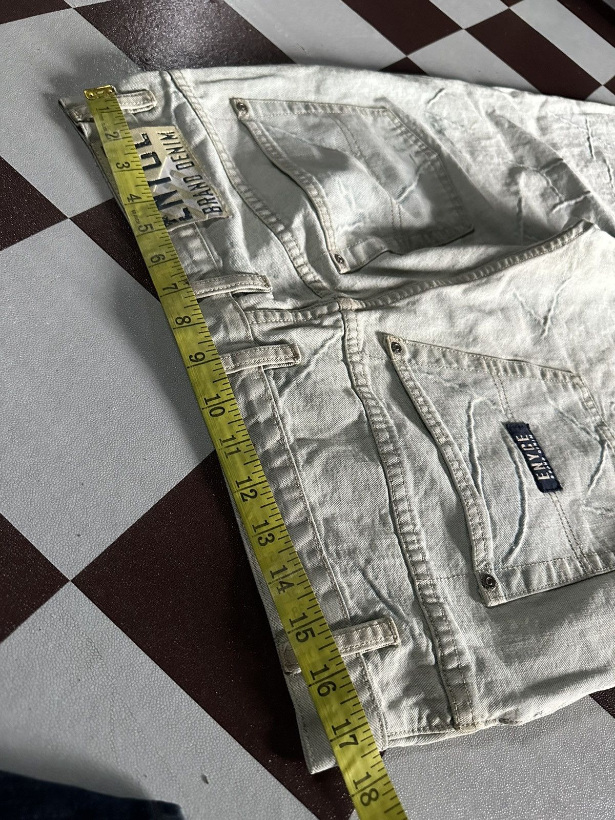 Issey Miyake Enyce thunder design denim jeans Size US 34 / EU 50 - 7 Thumbnail
