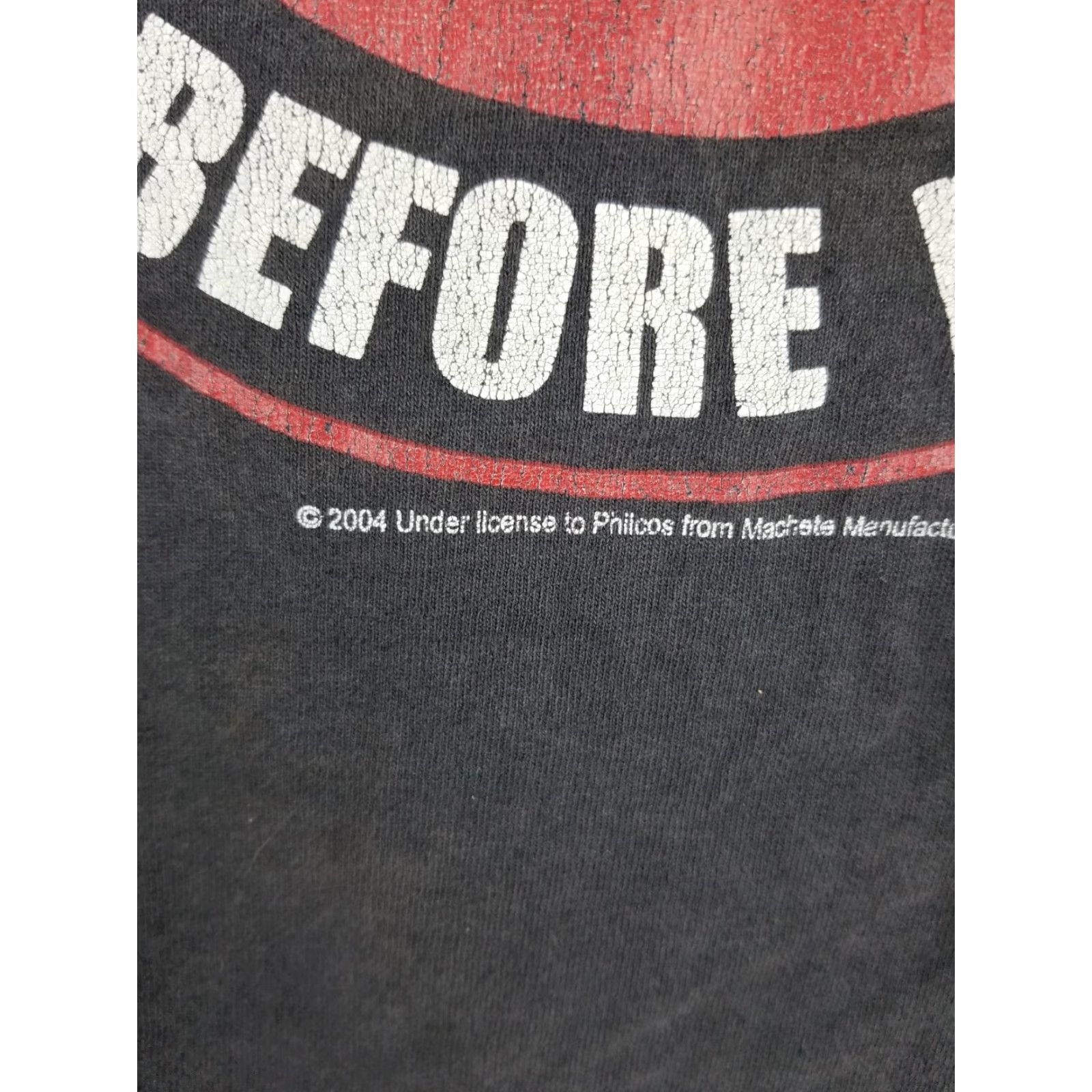 Vintage VINTAGE US BOMBS DEATH BEFORE DISHONOR PUNK BAND GRUNGE T-SHIRT XLARGE SIZE XL BLACK T-SHIRT MEN BAND Size US XL / EU 56 / 4 - 3 Thumbnail