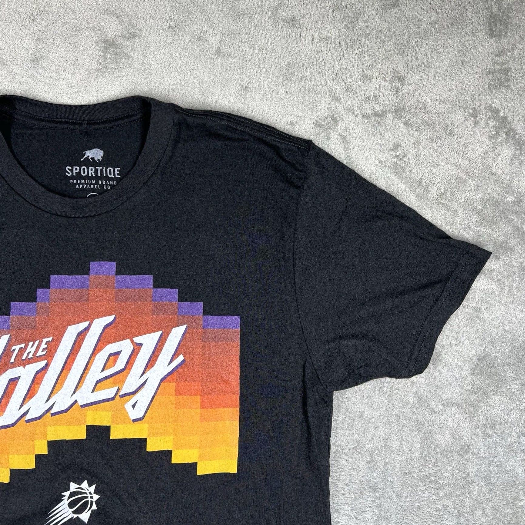 NBA Sportiqe The Valley NBA Phoenix Suns Men's Medium Black T-Shirt Sports Shirt Mens Size US M / EU 48-50 / 2 - 4 Thumbnail