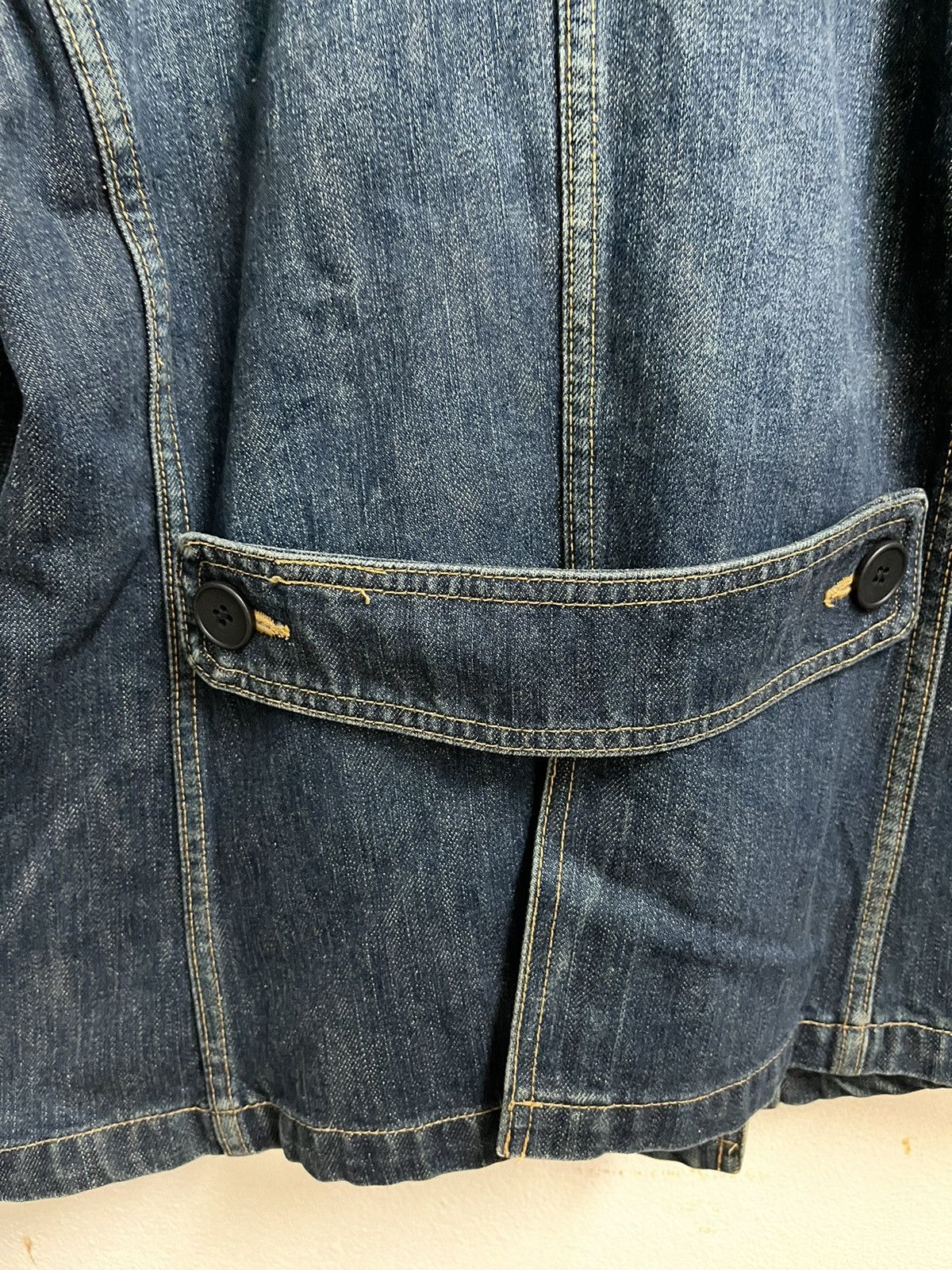 Japanese Brand Vintage Spick and Span Biker Denim Style Jacket Size US S / EU 44-46 / 1 - 11 Thumbnail
